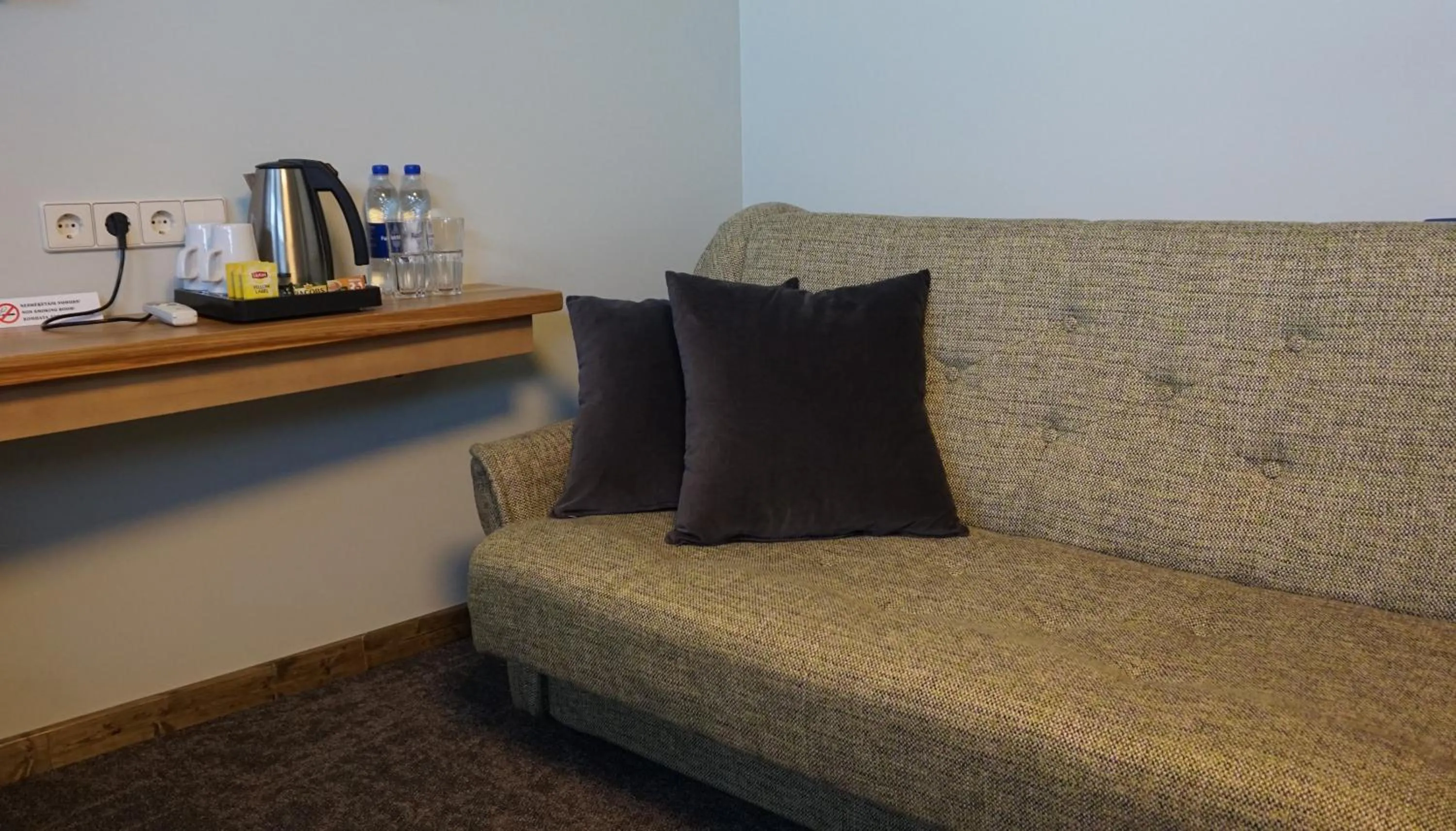 Coffee/tea facilities in Hotel Kolumbs