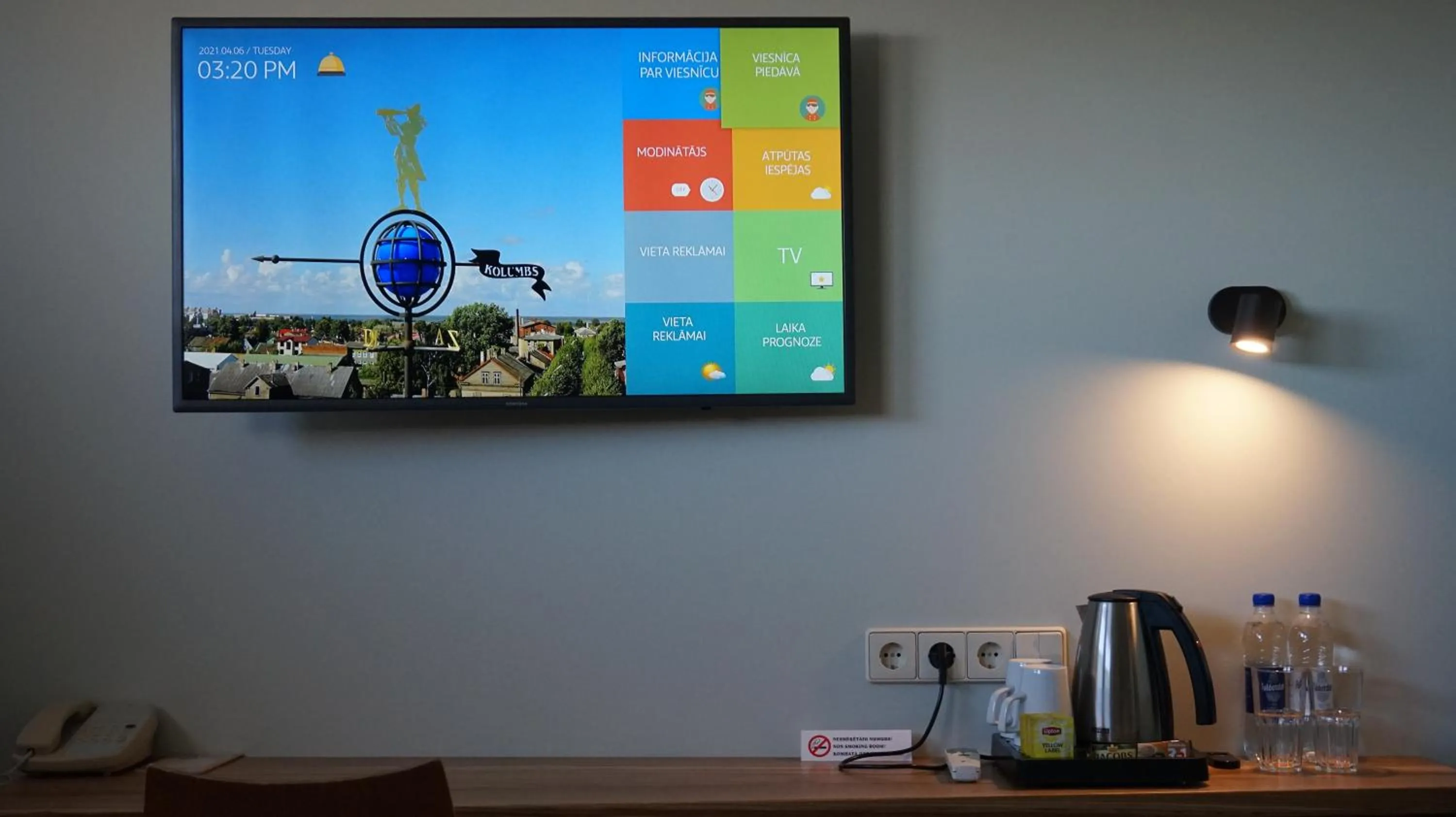 TV and multimedia in Hotel Kolumbs