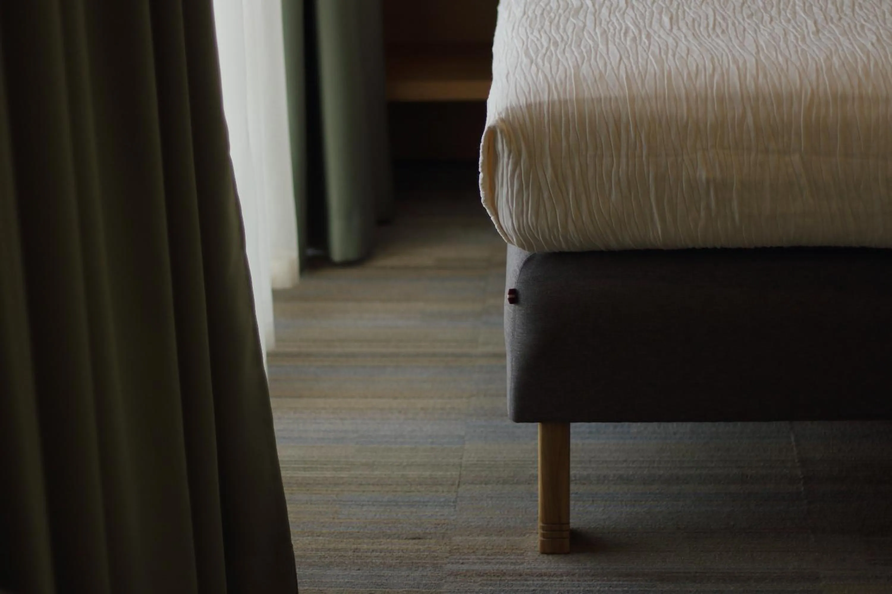 Bed in Hotel Kolumbs