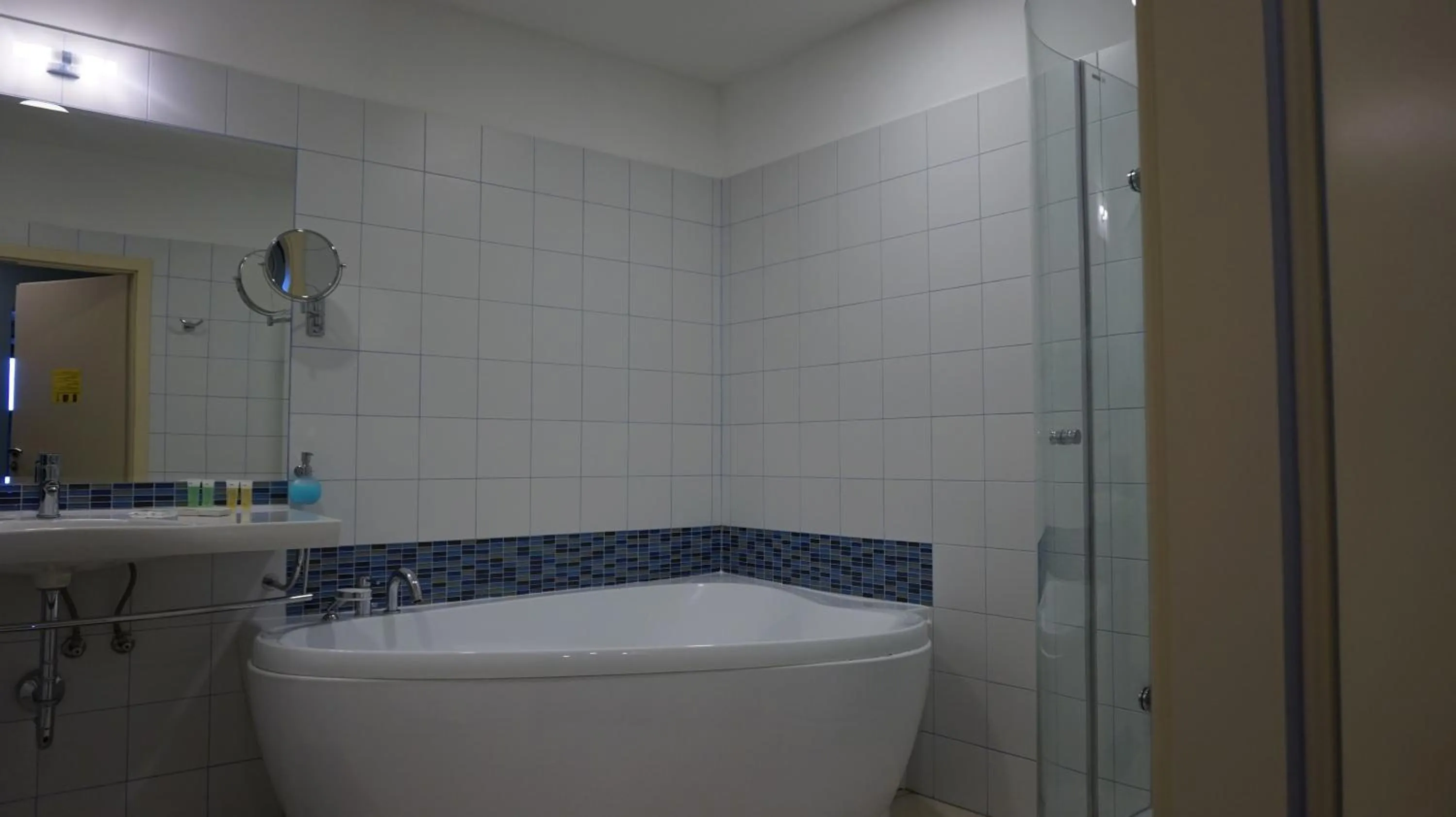 Bathroom in Hotel Kolumbs