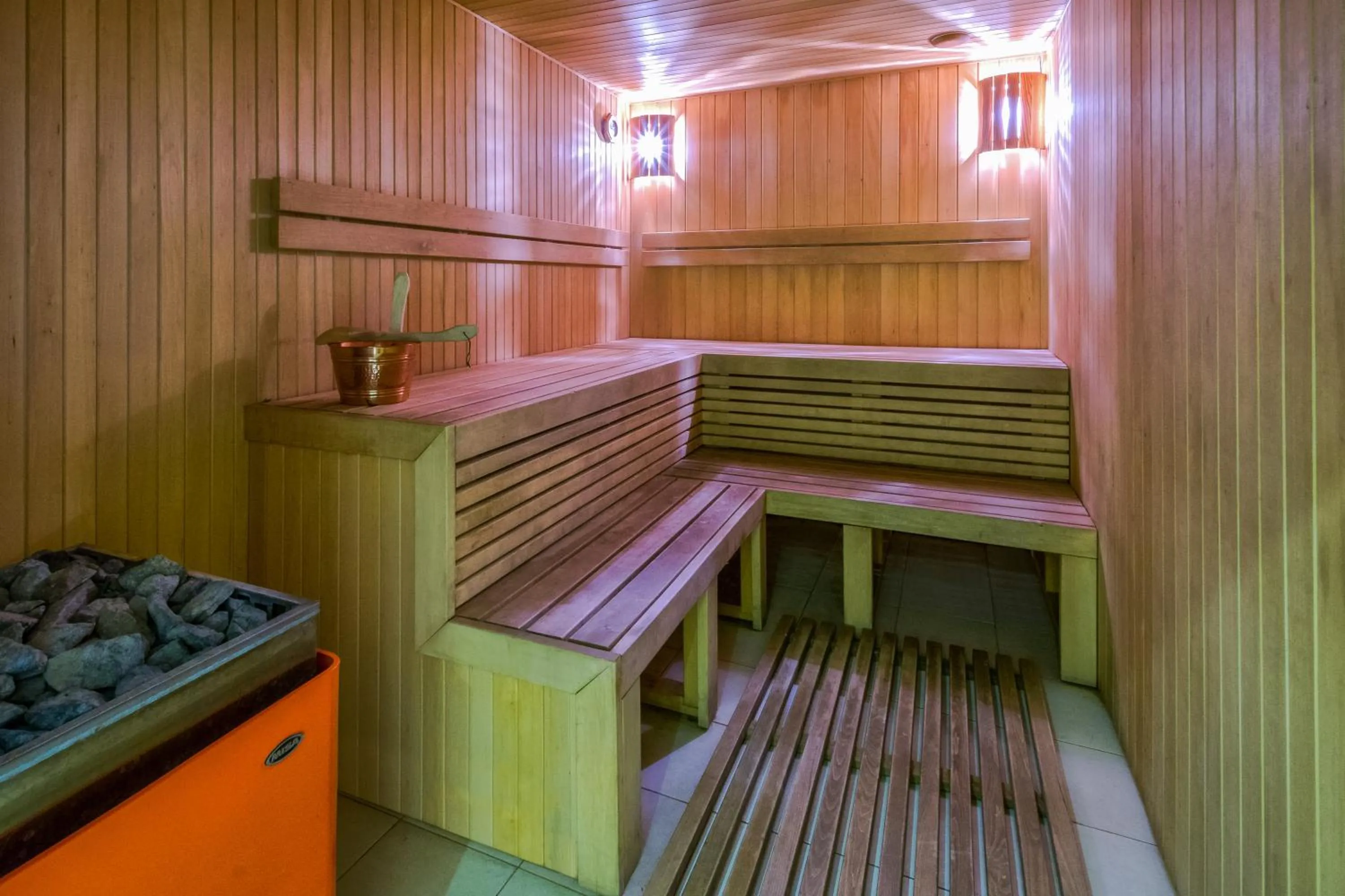 Sauna in Hotel Kolumbs