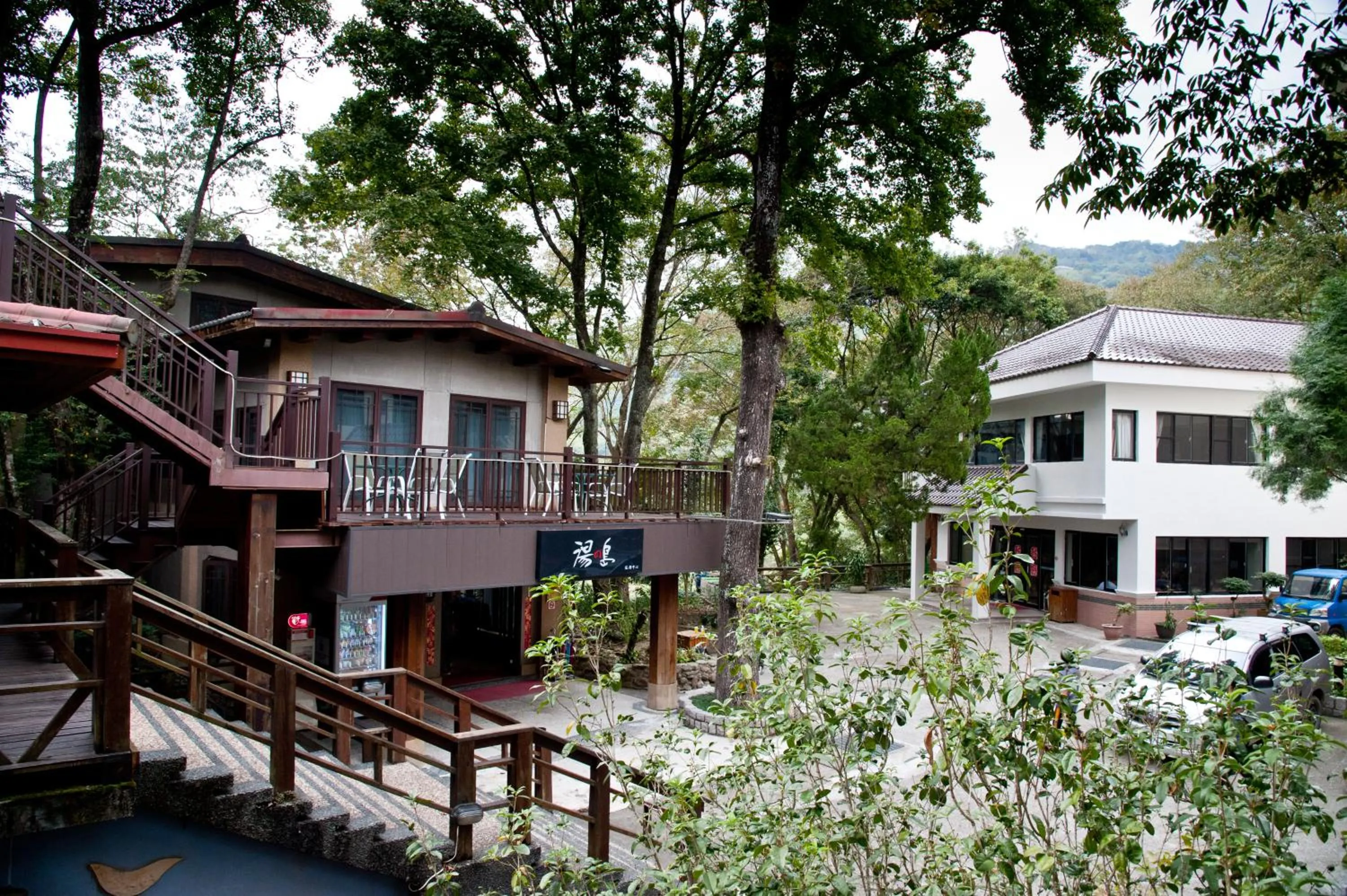 Balcony/Terrace in Hu Shan Hot Spring Hotel