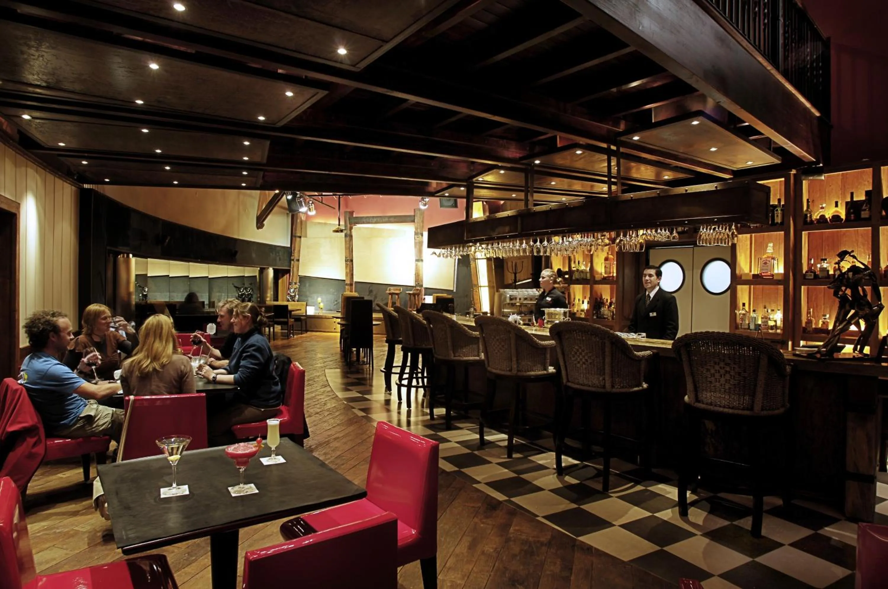 Lounge or bar in Hotel Posada Los Alamos