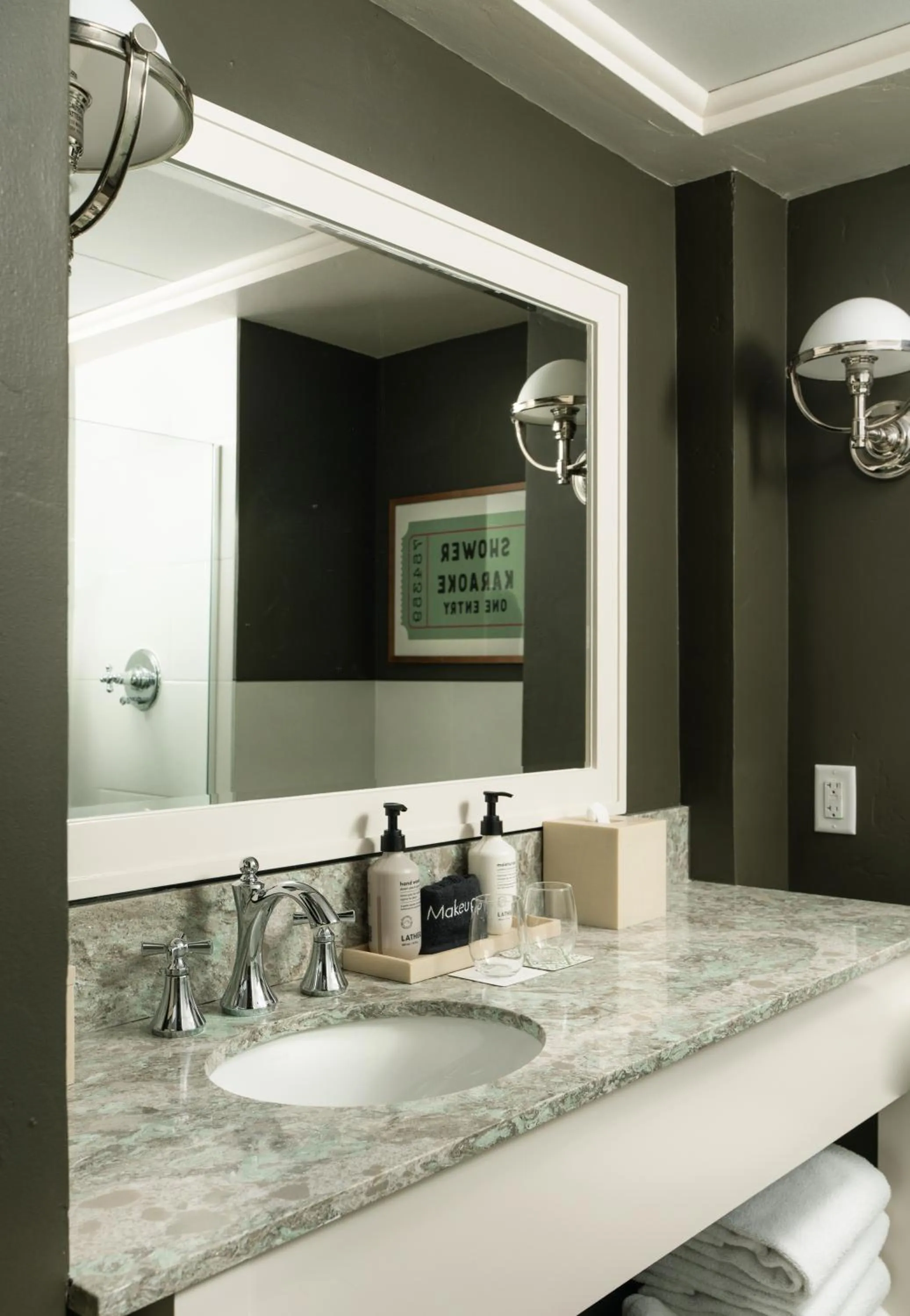 Bathroom in Hotel Santa Barbara