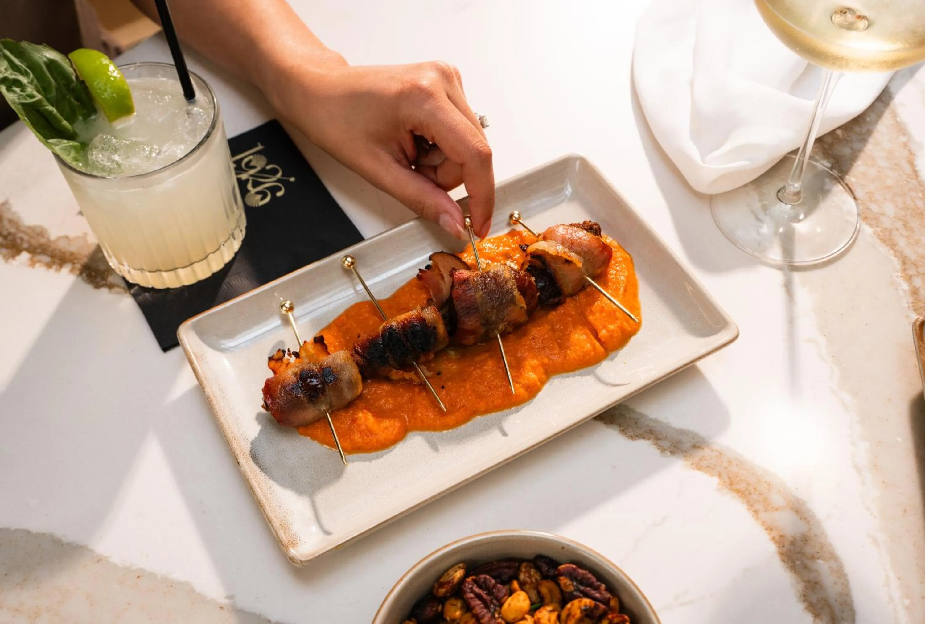 Food and drinks in Hotel Santa Barbara