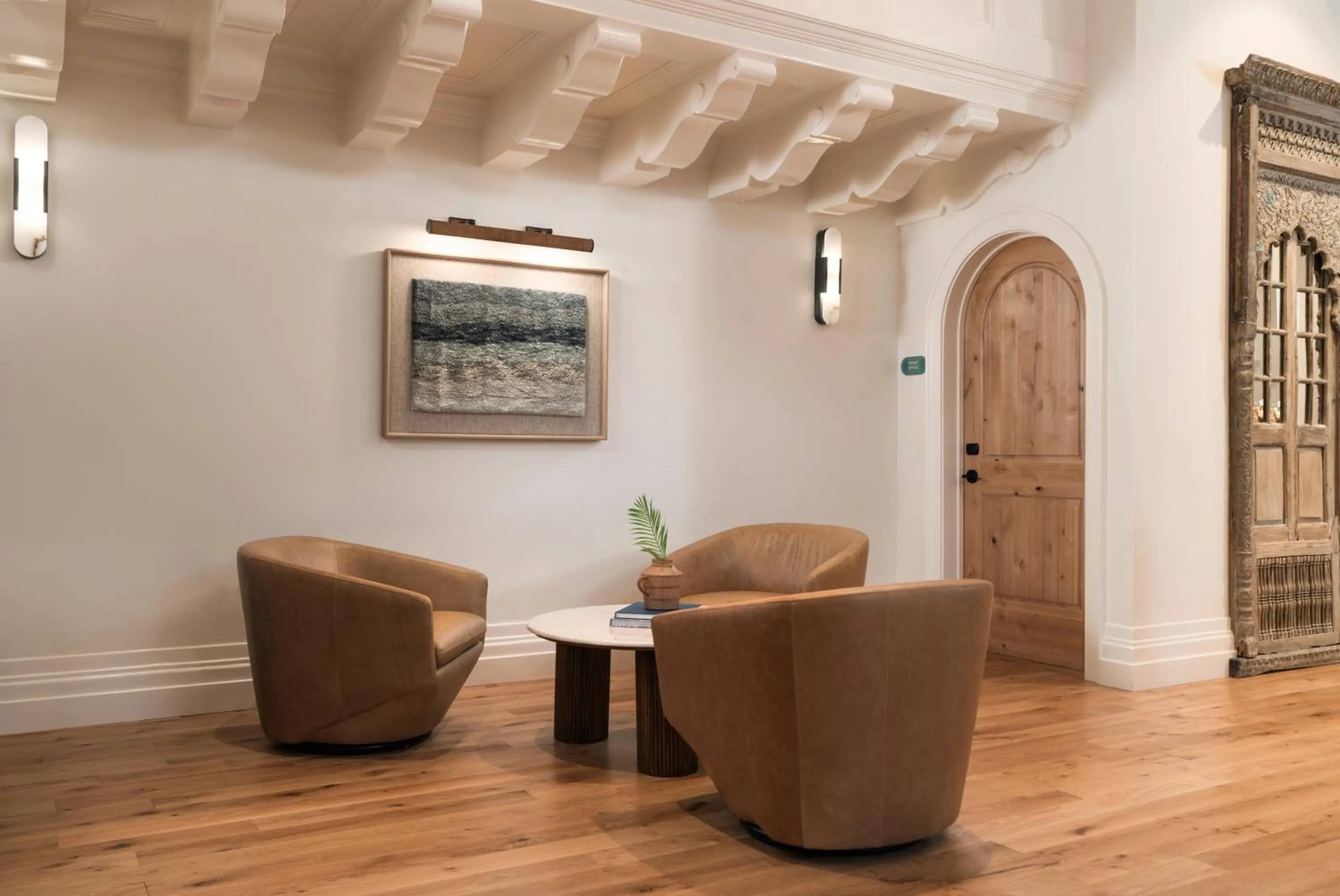 Lobby or reception in Hotel Santa Barbara