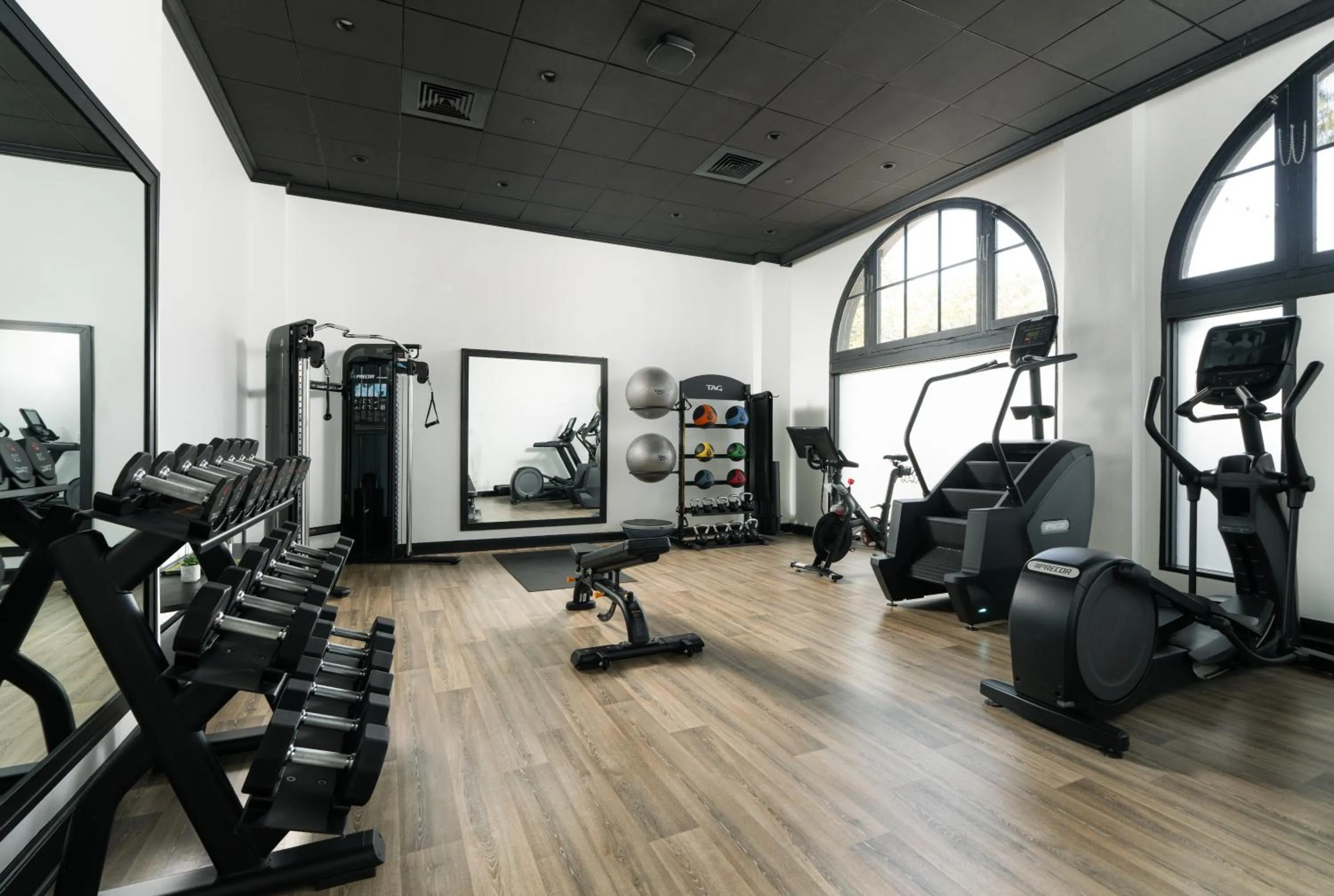 Fitness centre/facilities in Hotel Santa Barbara