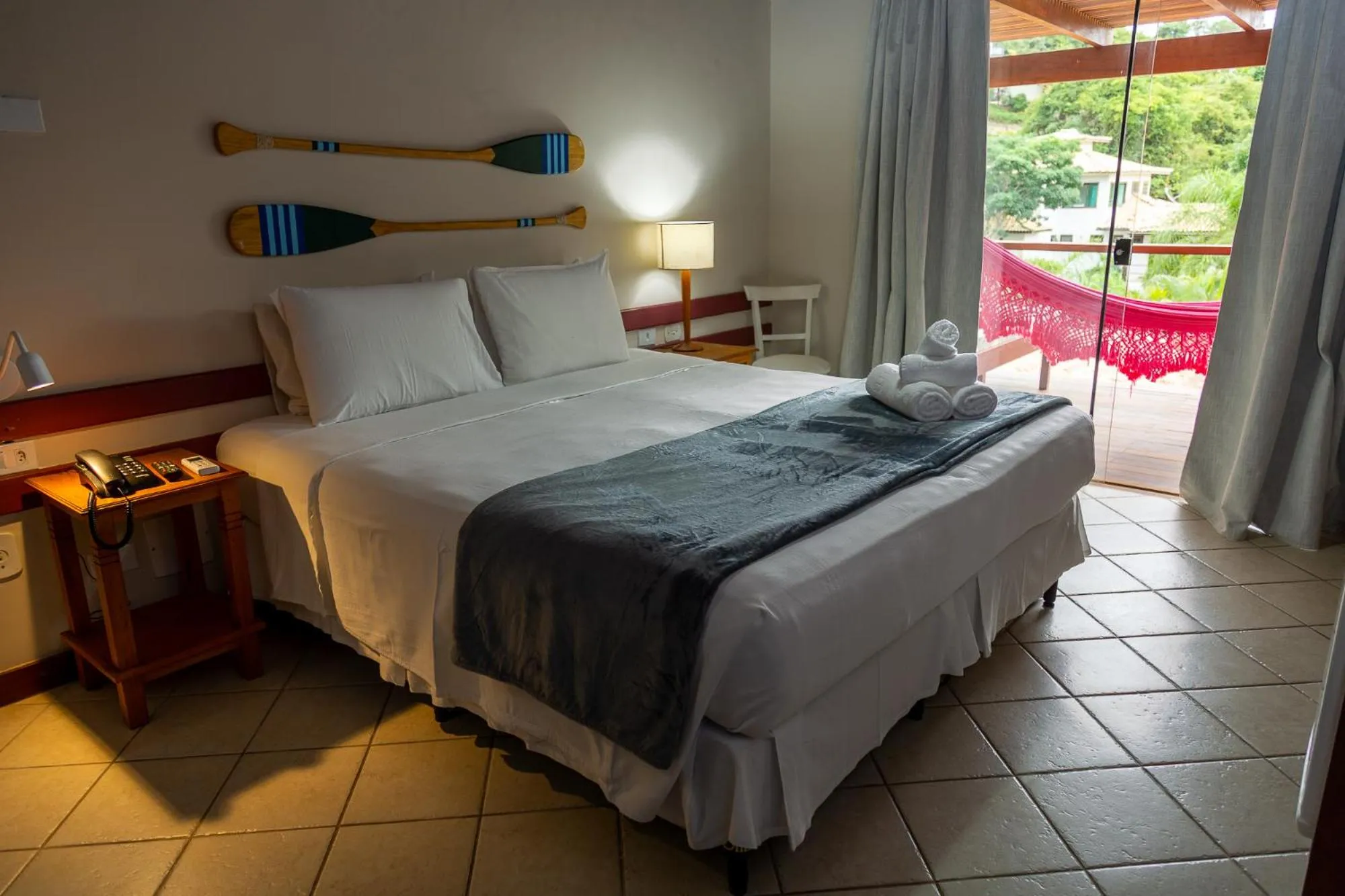 Bed in Hotel La Forêt & Beach Lounge