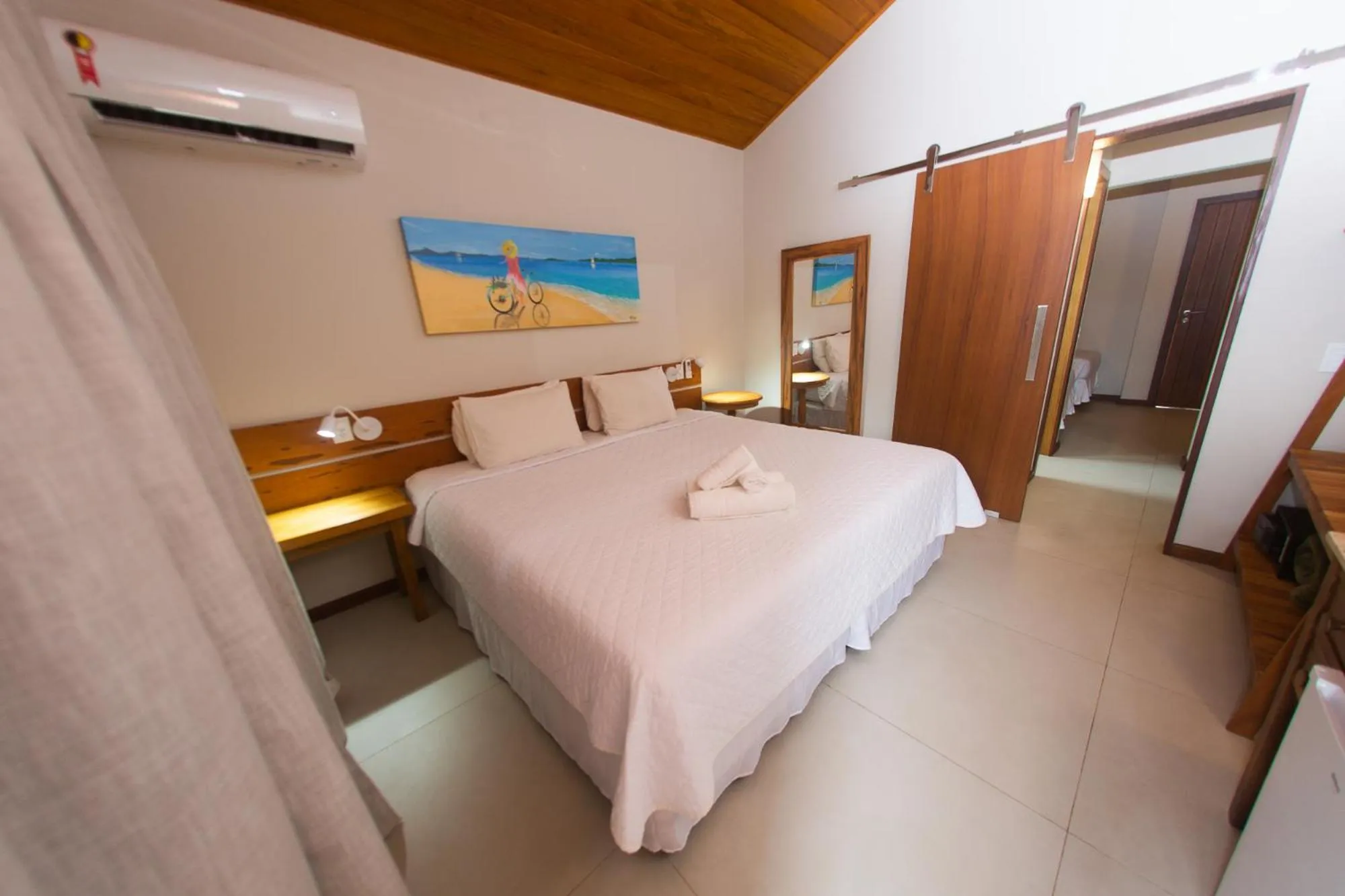 Bed in Hotel La Forêt & Beach Lounge