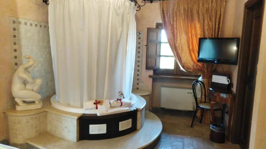 Bed in Relais Castrum Boccea