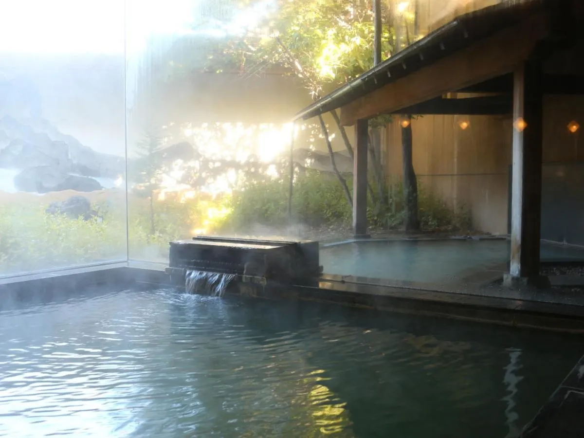 Hot Spring Bath in Club Wyndham Chikumakan Nagano