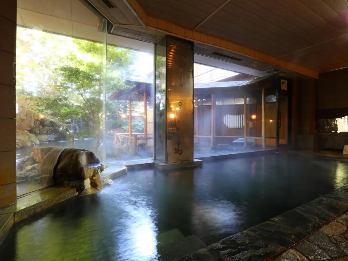 Hot Spring Bath in Club Wyndham Chikumakan Nagano