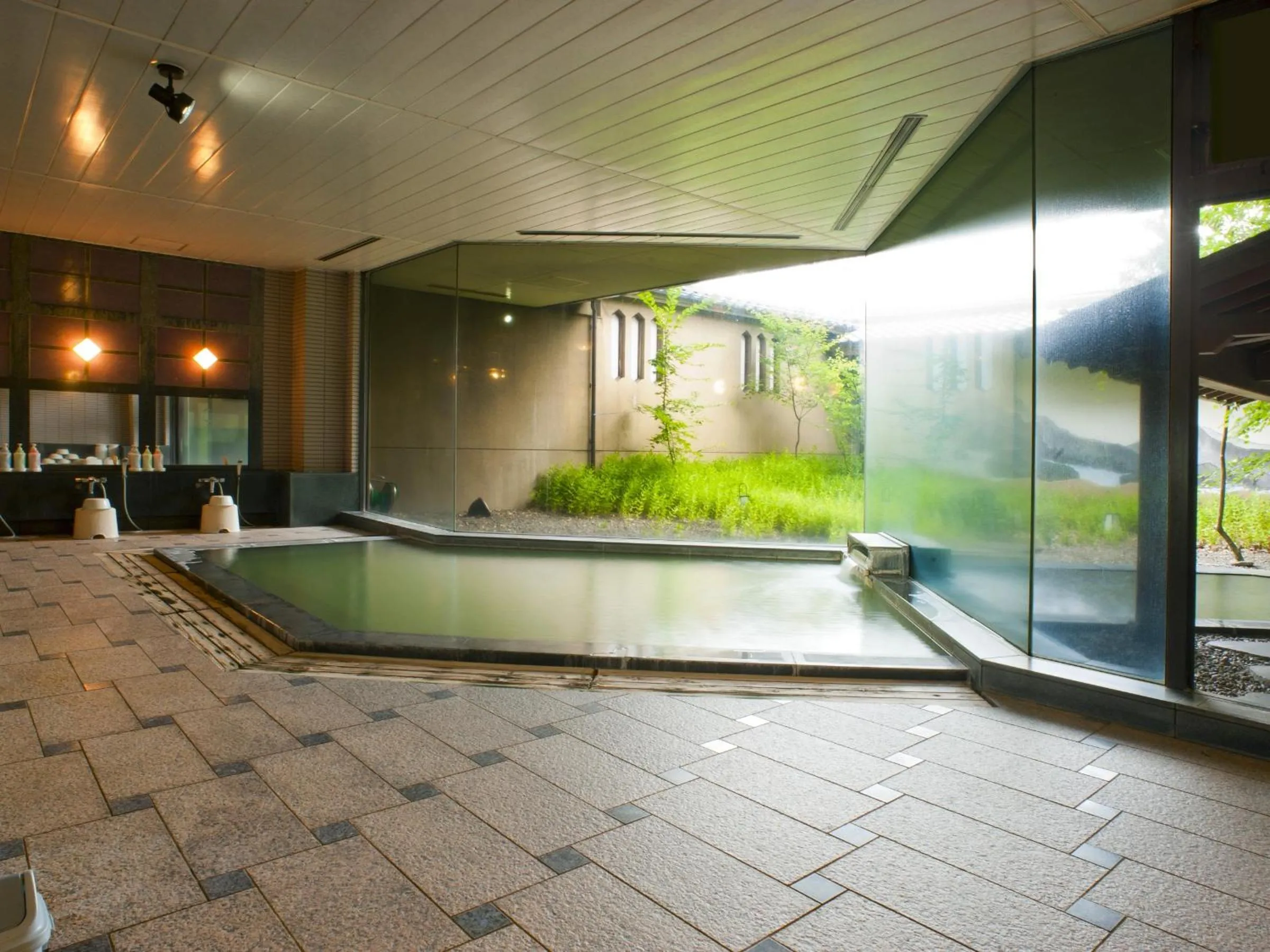 Hot Spring Bath in Club Wyndham Chikumakan Nagano