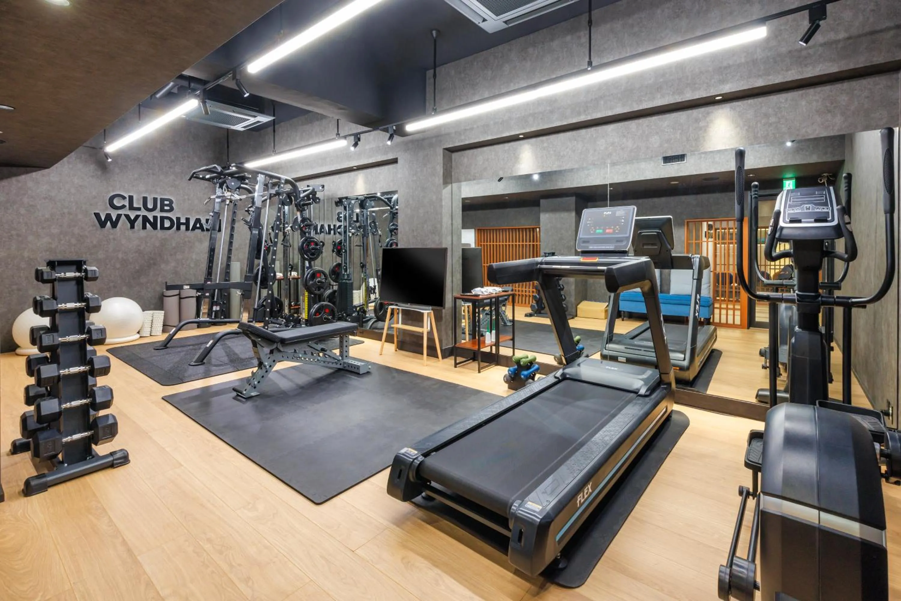 Fitness centre/facilities in Club Wyndham Chikumakan Nagano