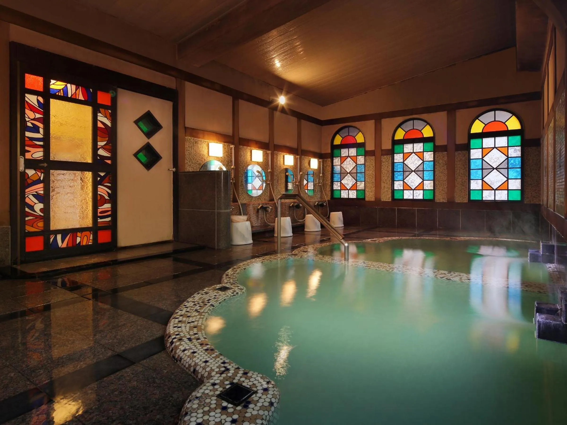 Hot Spring Bath in Club Wyndham Chikumakan Nagano