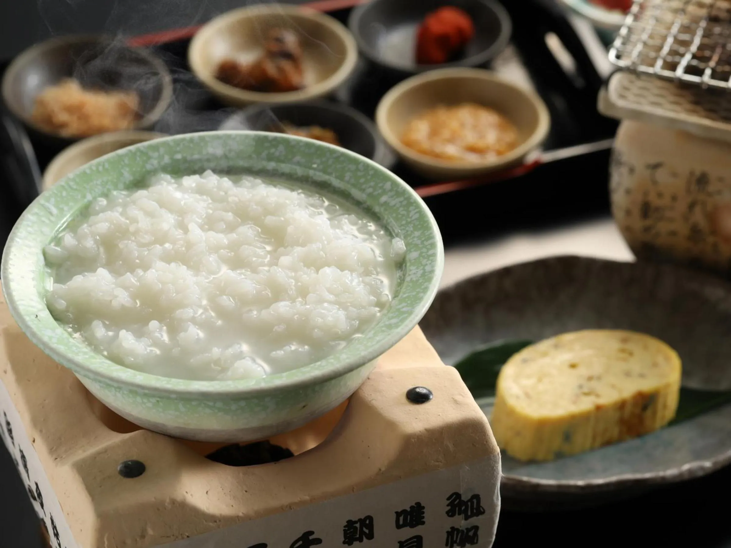 Asian breakfast in Club Wyndham Chikumakan Nagano