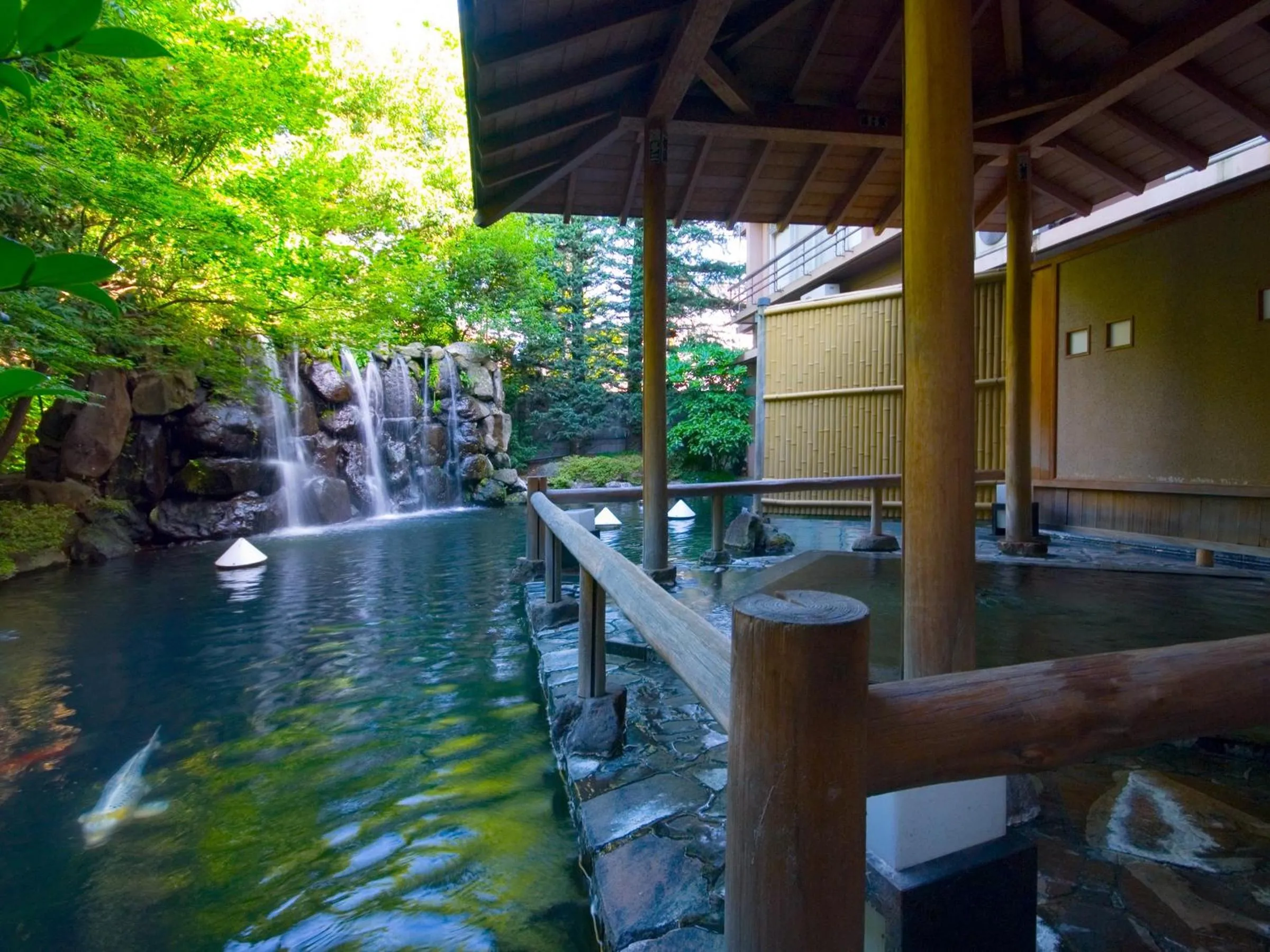 Hot Spring Bath in Club Wyndham Chikumakan Nagano