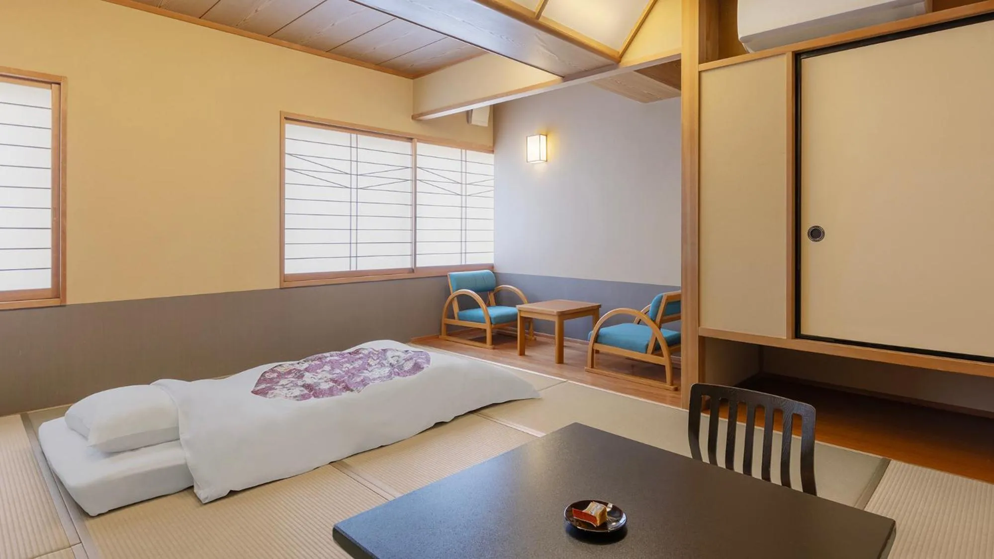 Photo of the whole room, Bed in Club Wyndham Chikumakan Nagano