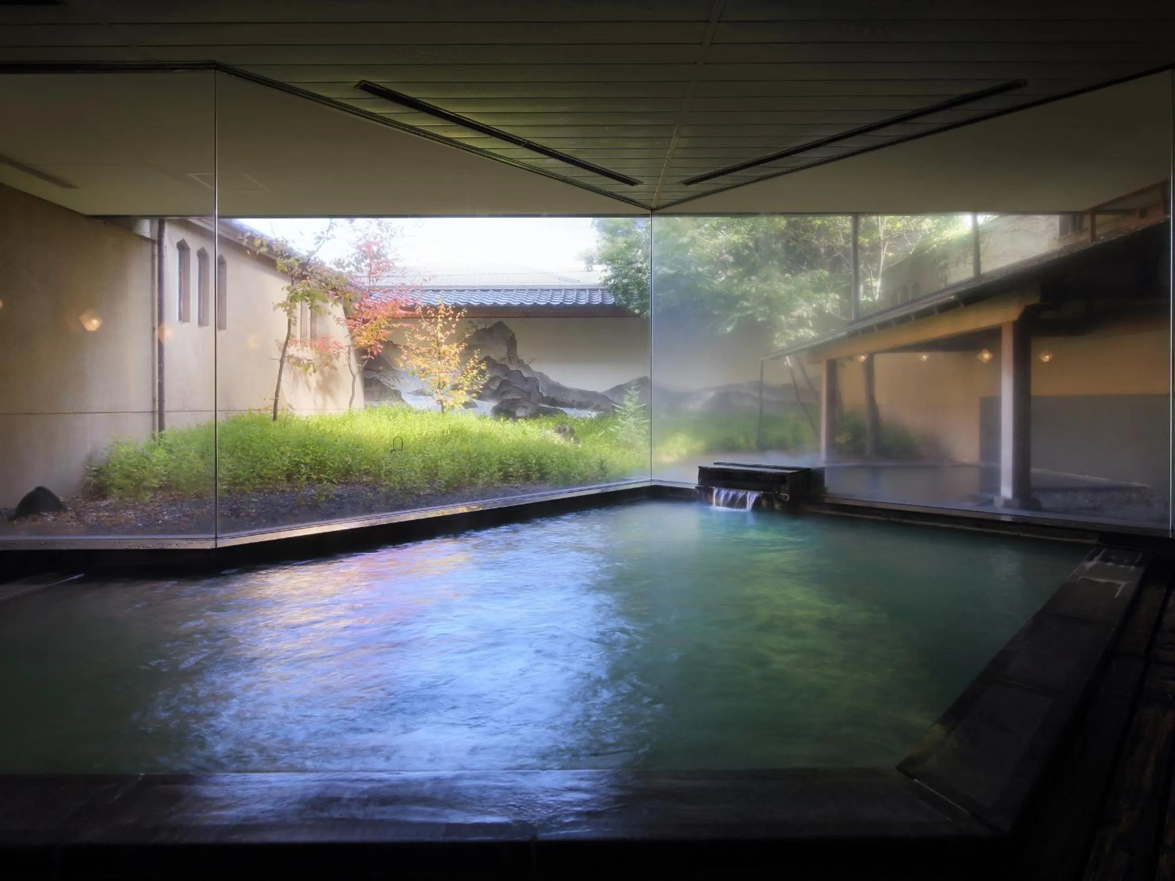 Hot Spring Bath in Club Wyndham Chikumakan Nagano