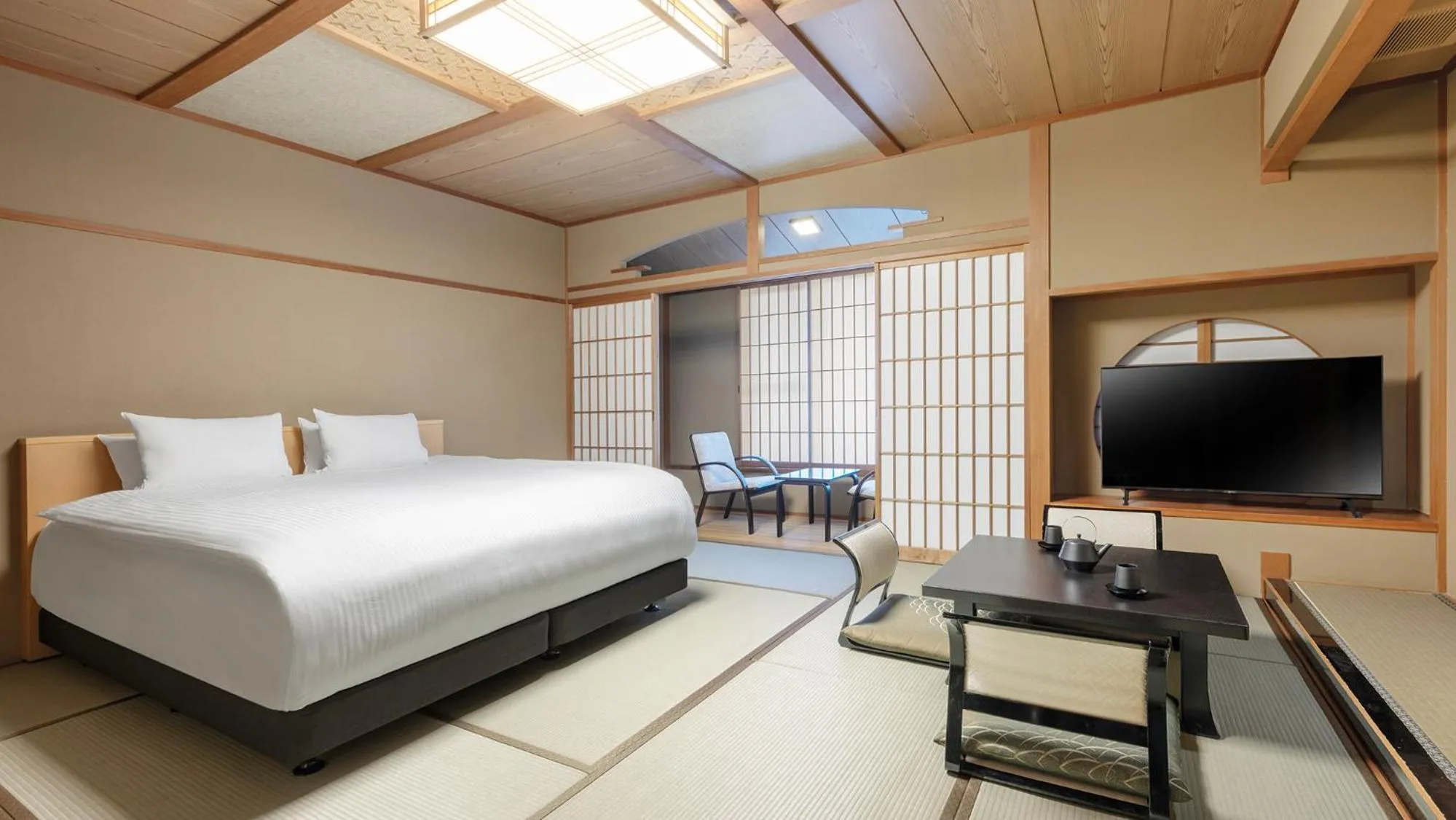 Photo of the whole room, Bed in Club Wyndham Chikumakan Nagano