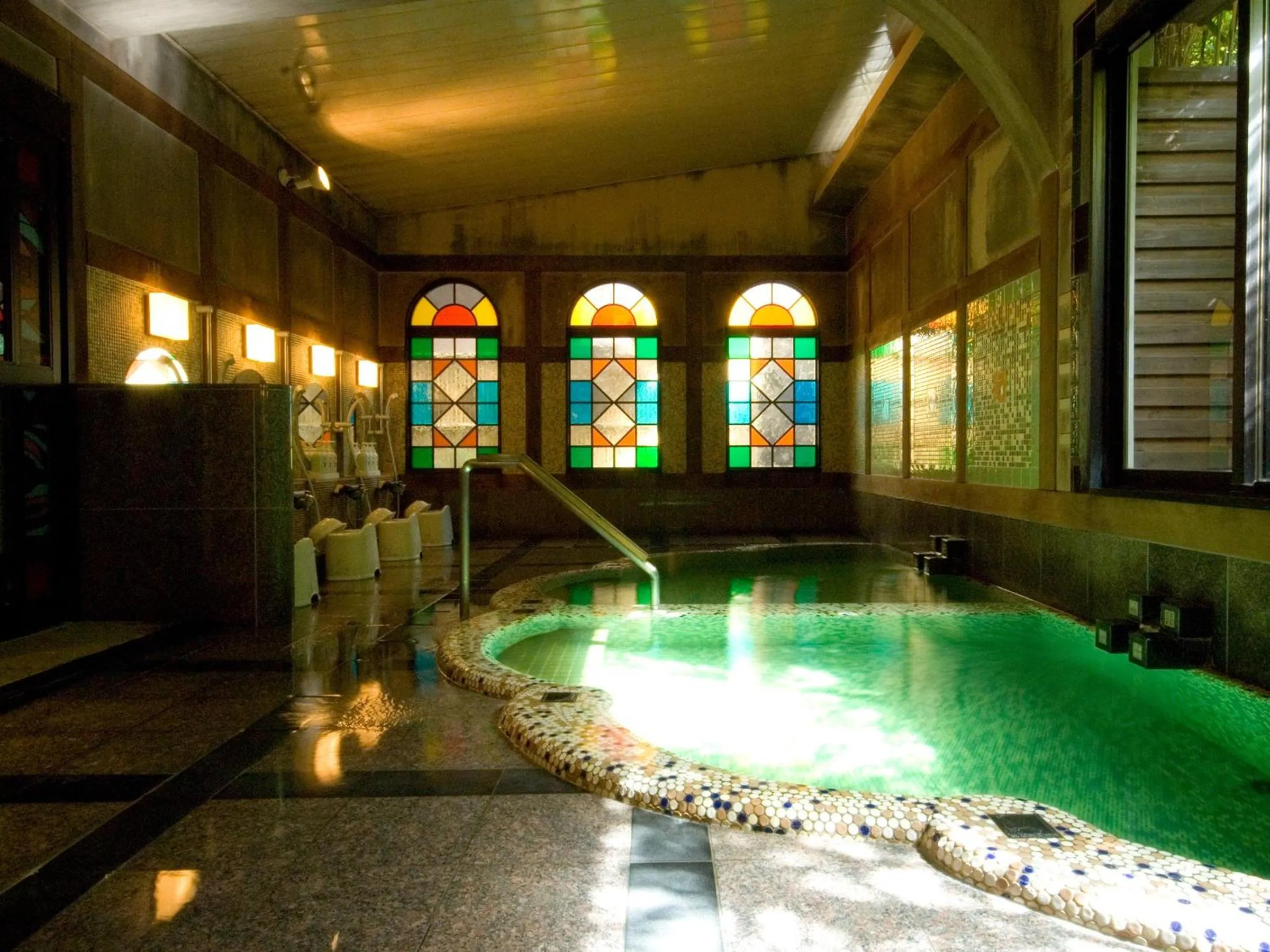 Hot Spring Bath in Club Wyndham Chikumakan Nagano