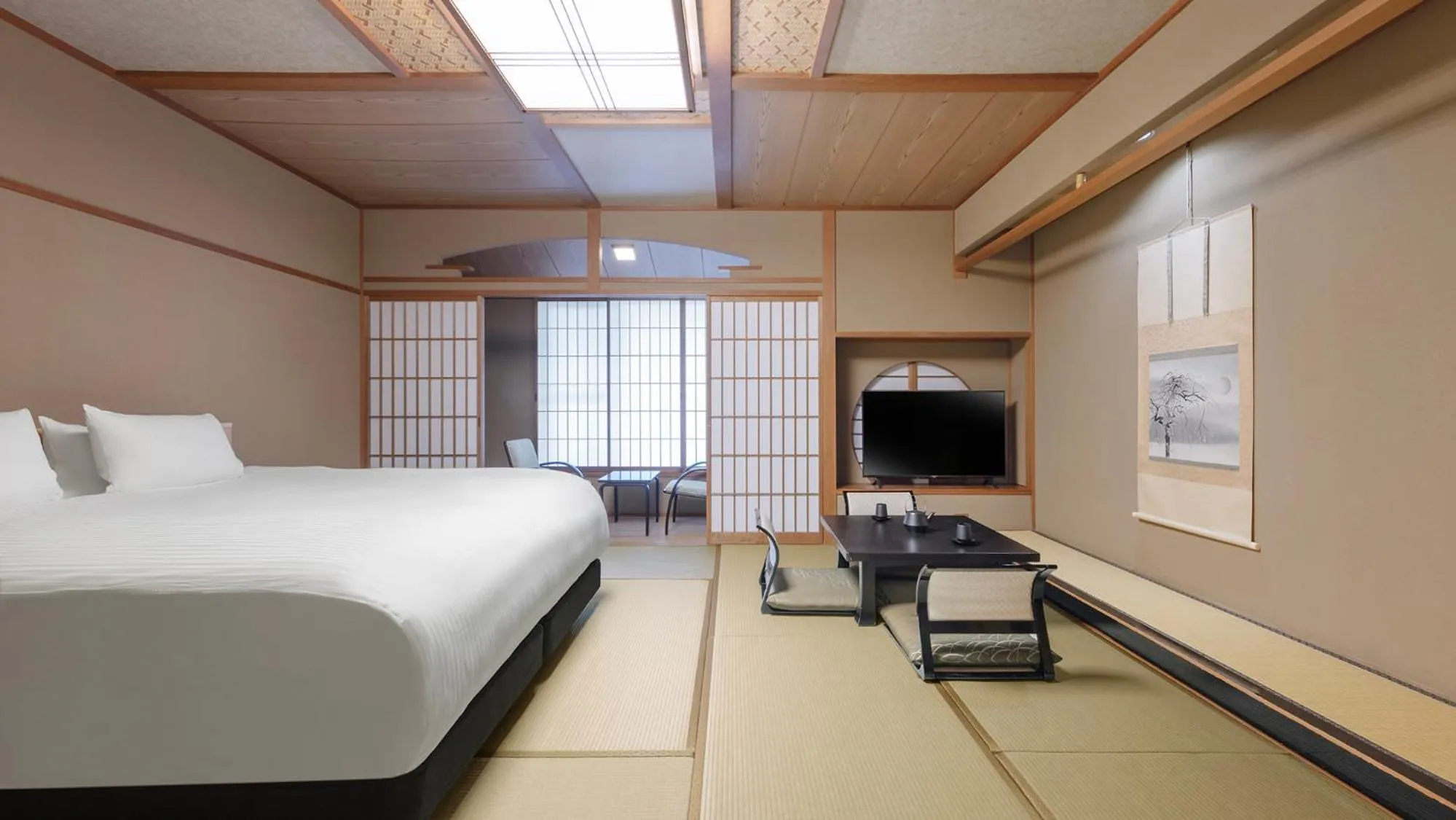 Photo of the whole room, Bed in Club Wyndham Chikumakan Nagano