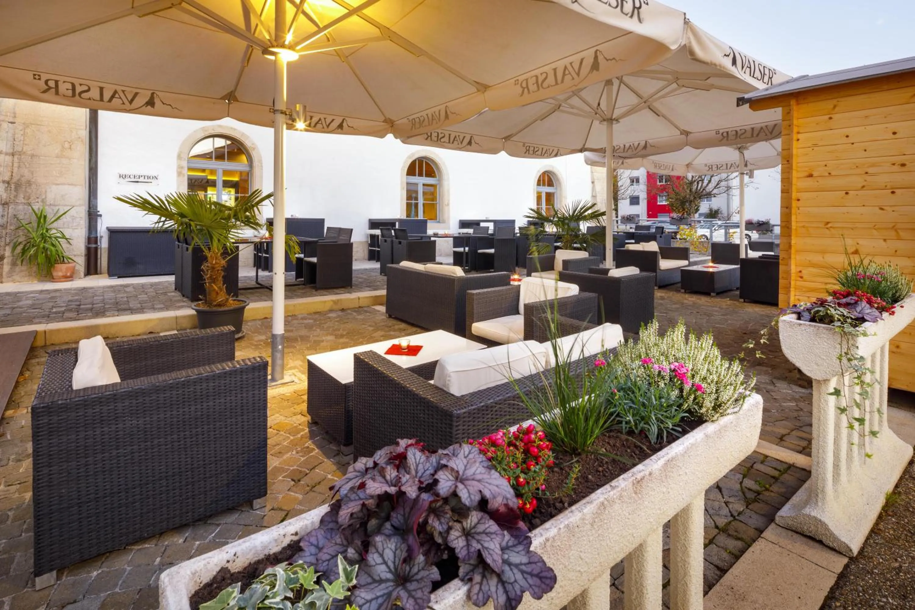 Restaurant/places to eat in Hotel Balsthal
