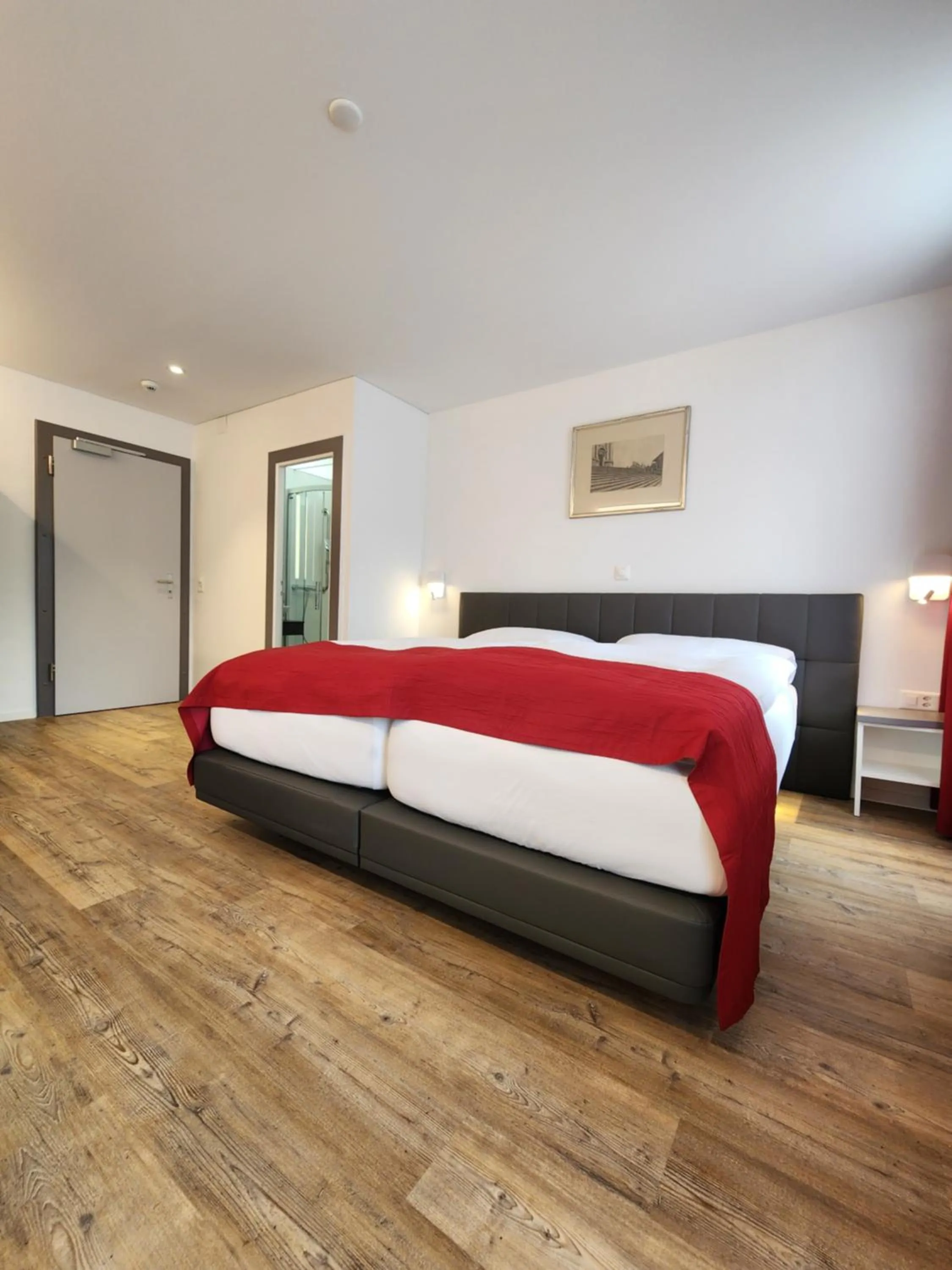 Photo of the whole room, Bed in Hotel Balsthal