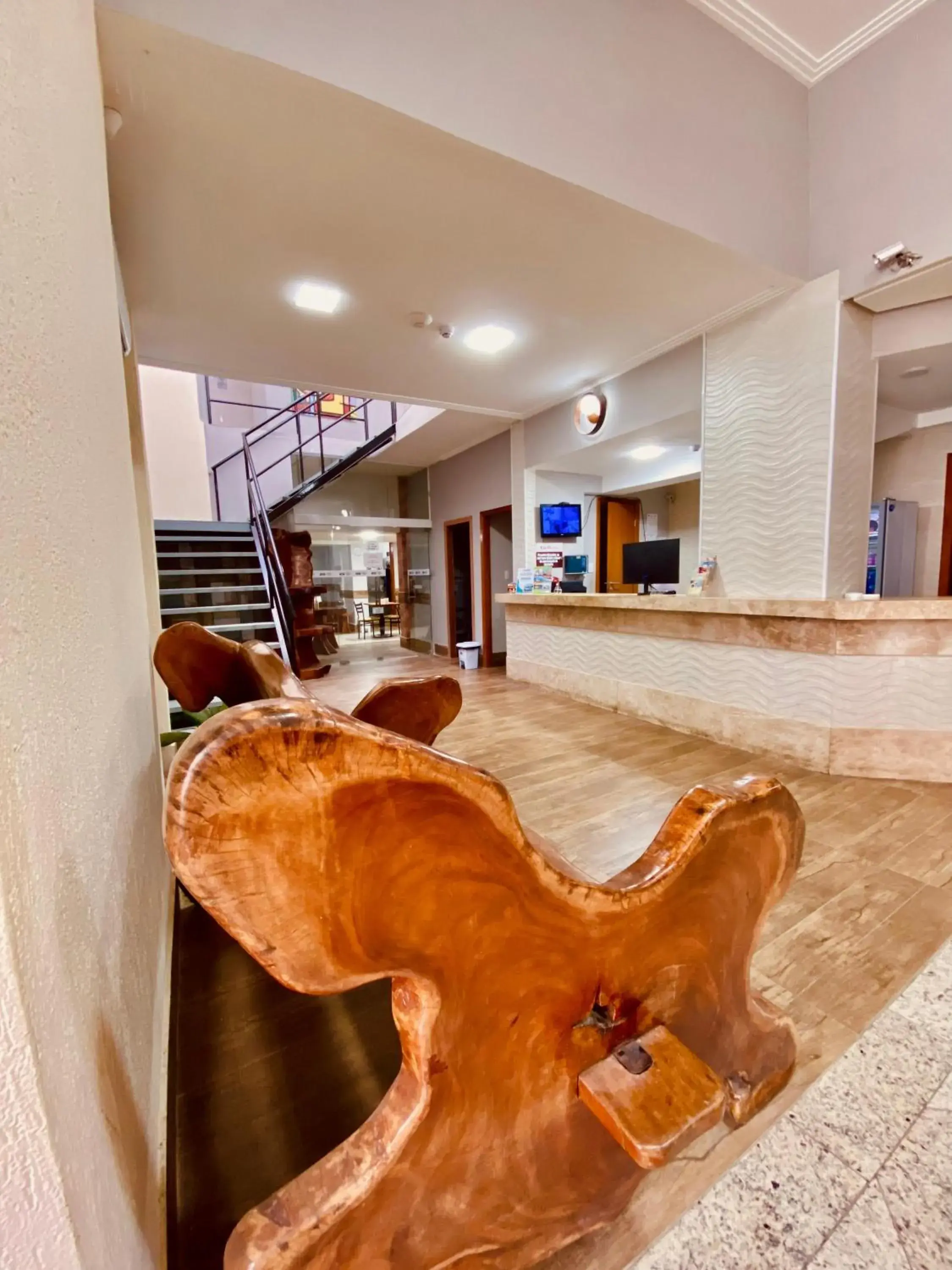 Lobby or reception in Hotel Porto Salvador Lobby or reception in Hotel Porto Salvador