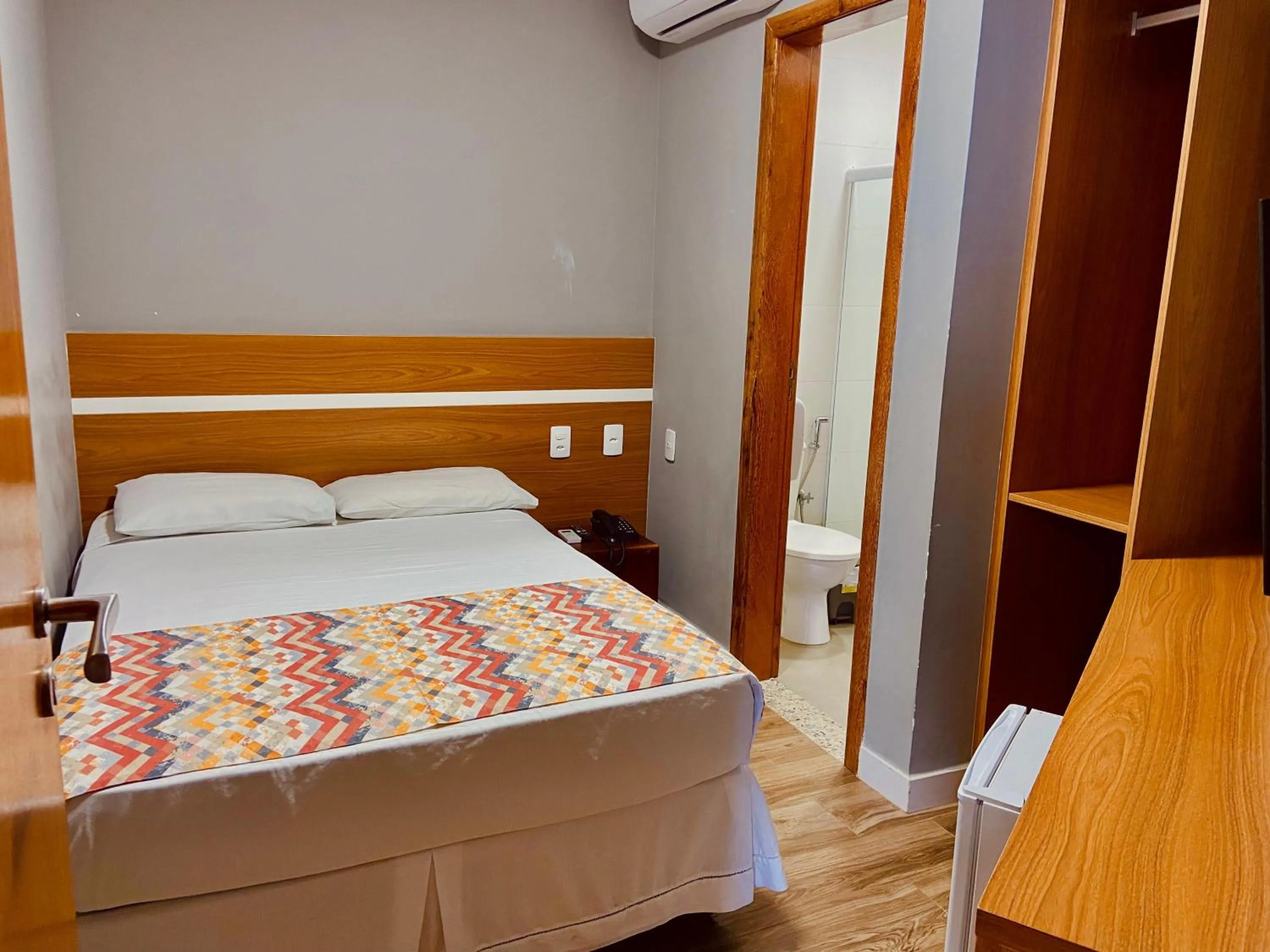 Bed in Hotel Porto Salvador