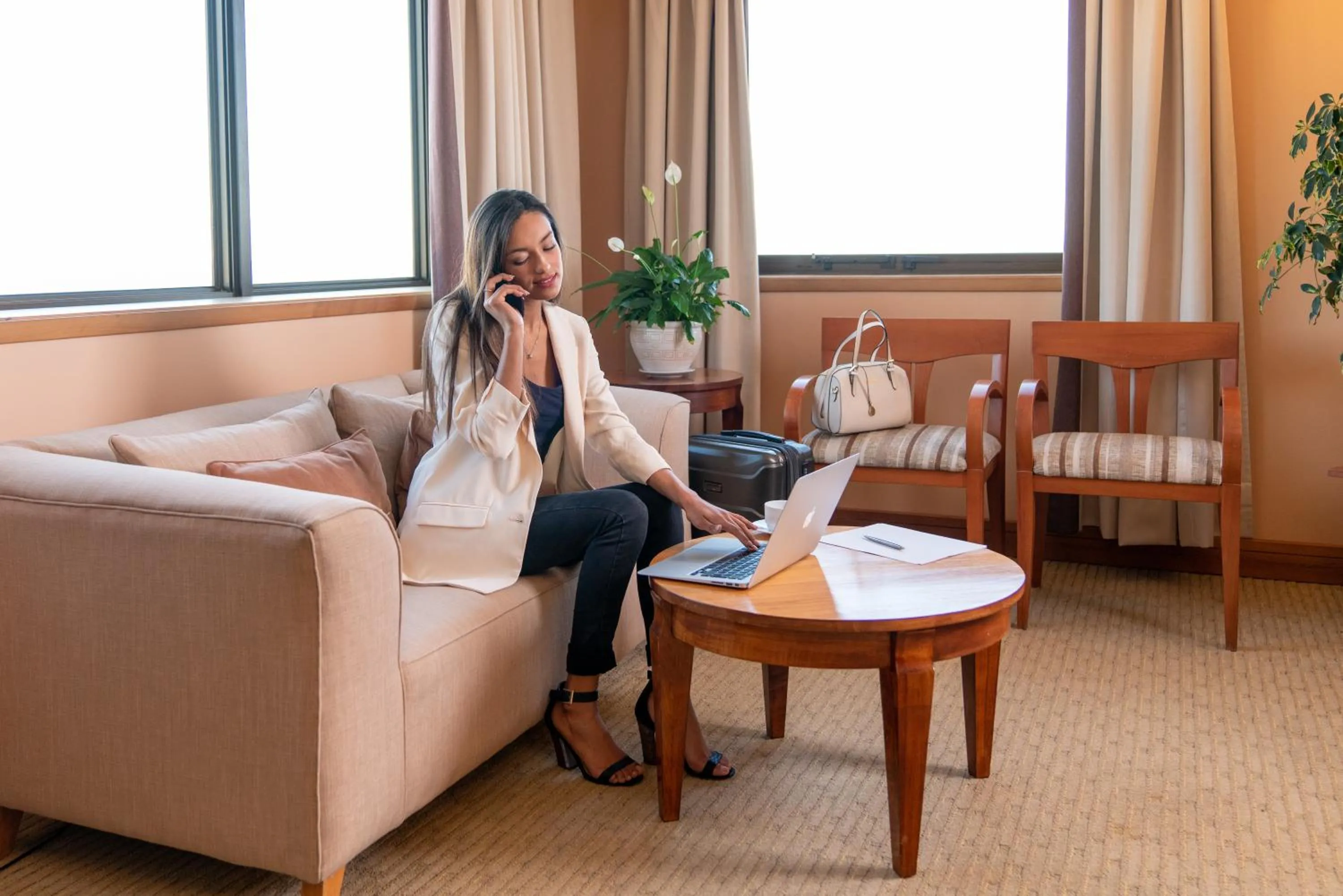 Living room in Hotel Gran Pacifico