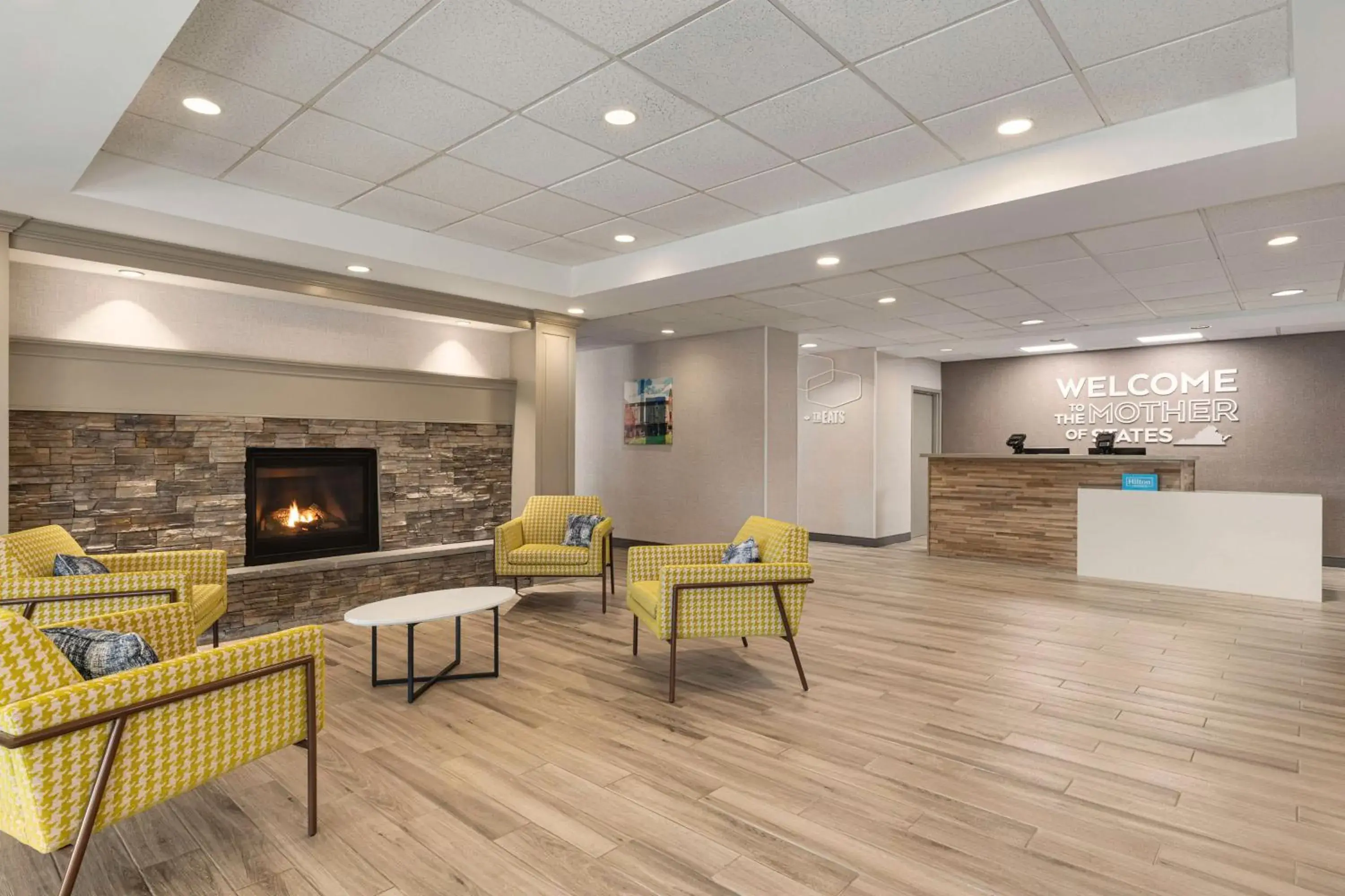 Lobby or reception in Hampton Inn Waynesboro/Stuarts Draft Lobby or reception in Hampton Inn Waynesboro/Stuarts Draft