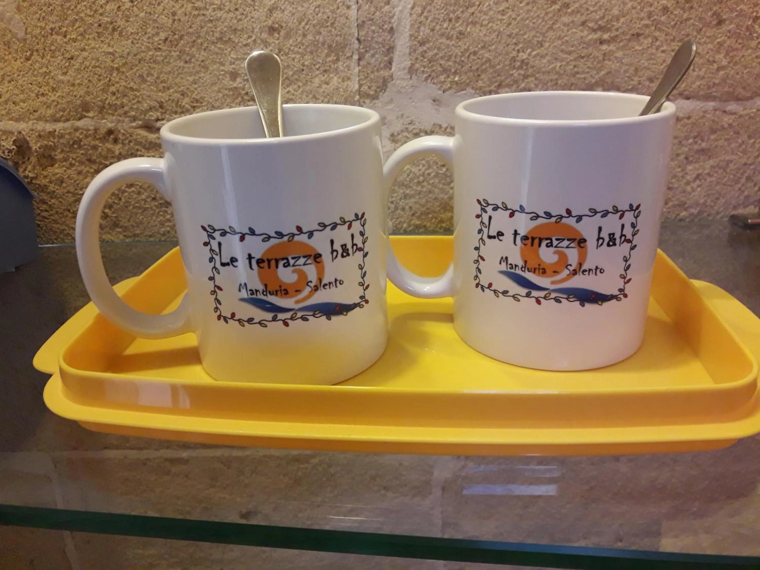 Food and drinks in Le Terrazze B&B Manduria