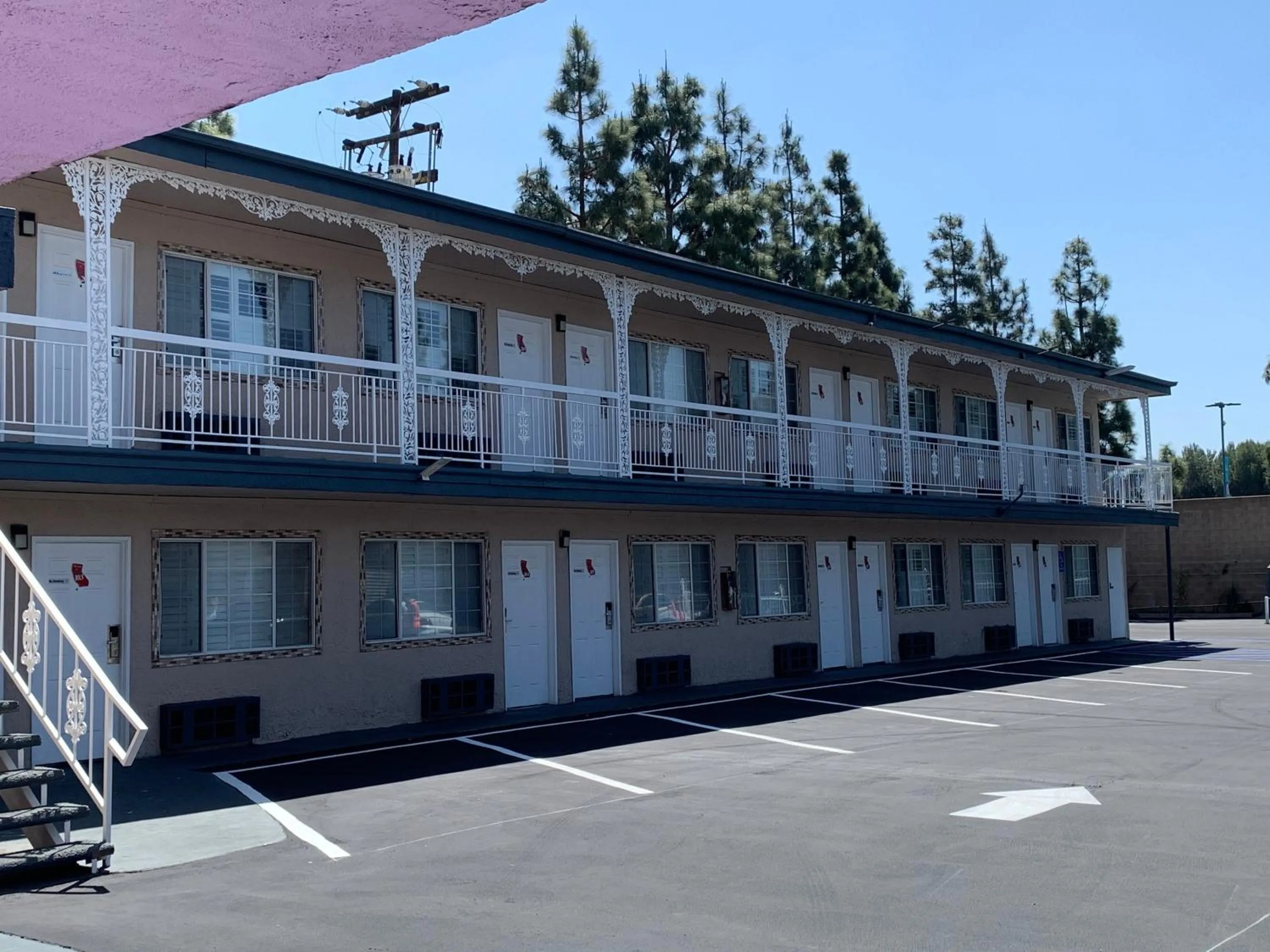 Property building in Riviera Motel
