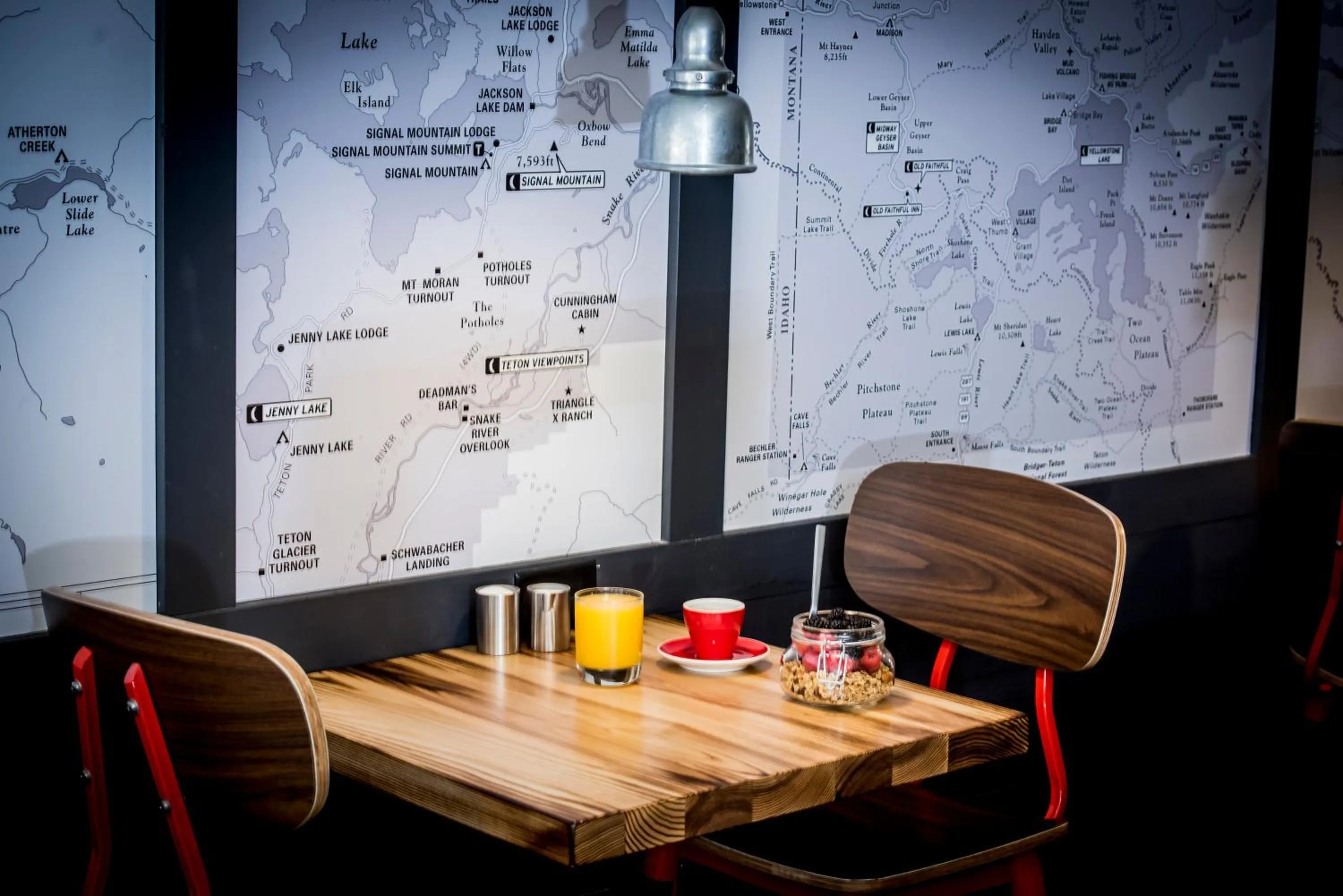 Communal lounge/ TV room in Mountain Modern Jackson Hole