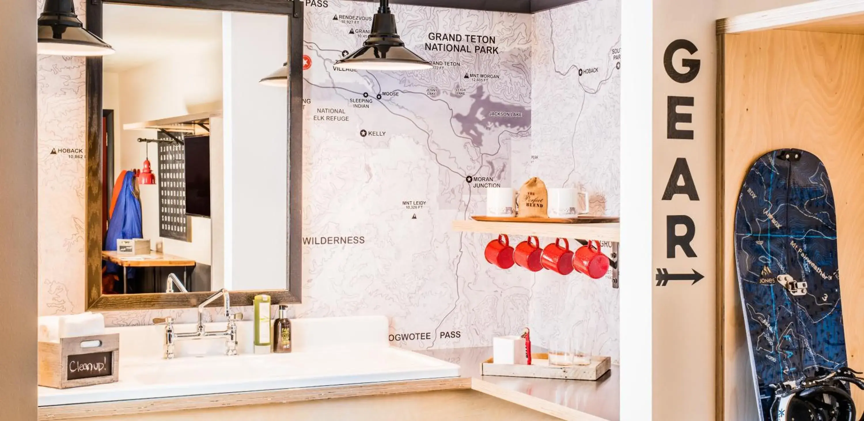 Bathroom in Mountain Modern Jackson Hole Bathroom in Mountain Modern Jackson Hole