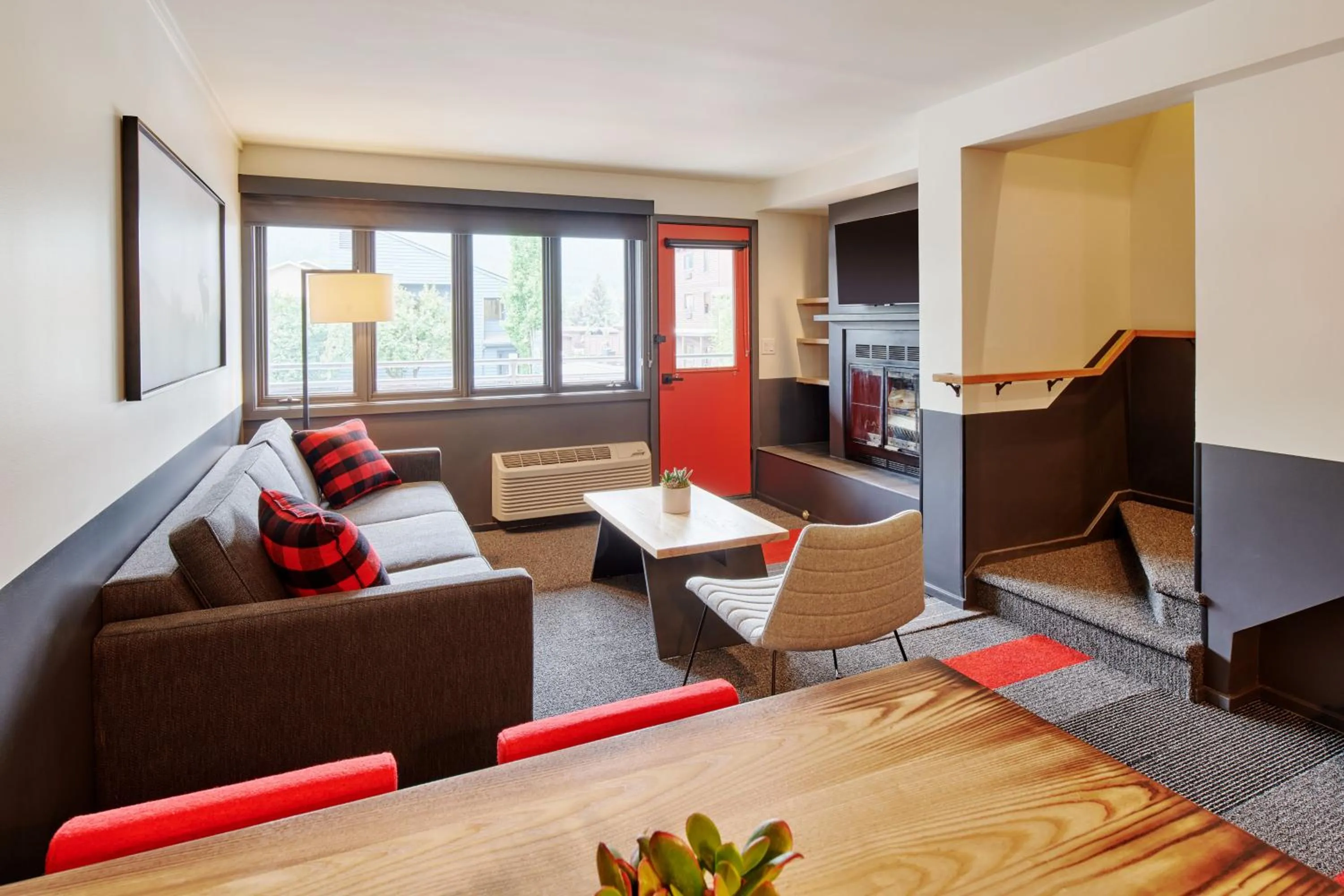 Patio in Mountain Modern Jackson Hole