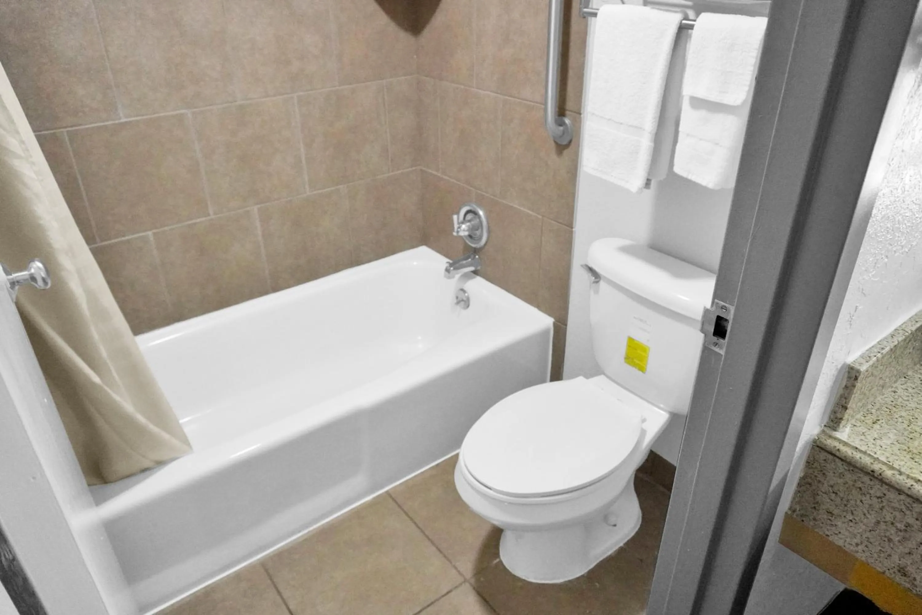 Bathroom in Econo Lodge Carlsbad Caverns Area