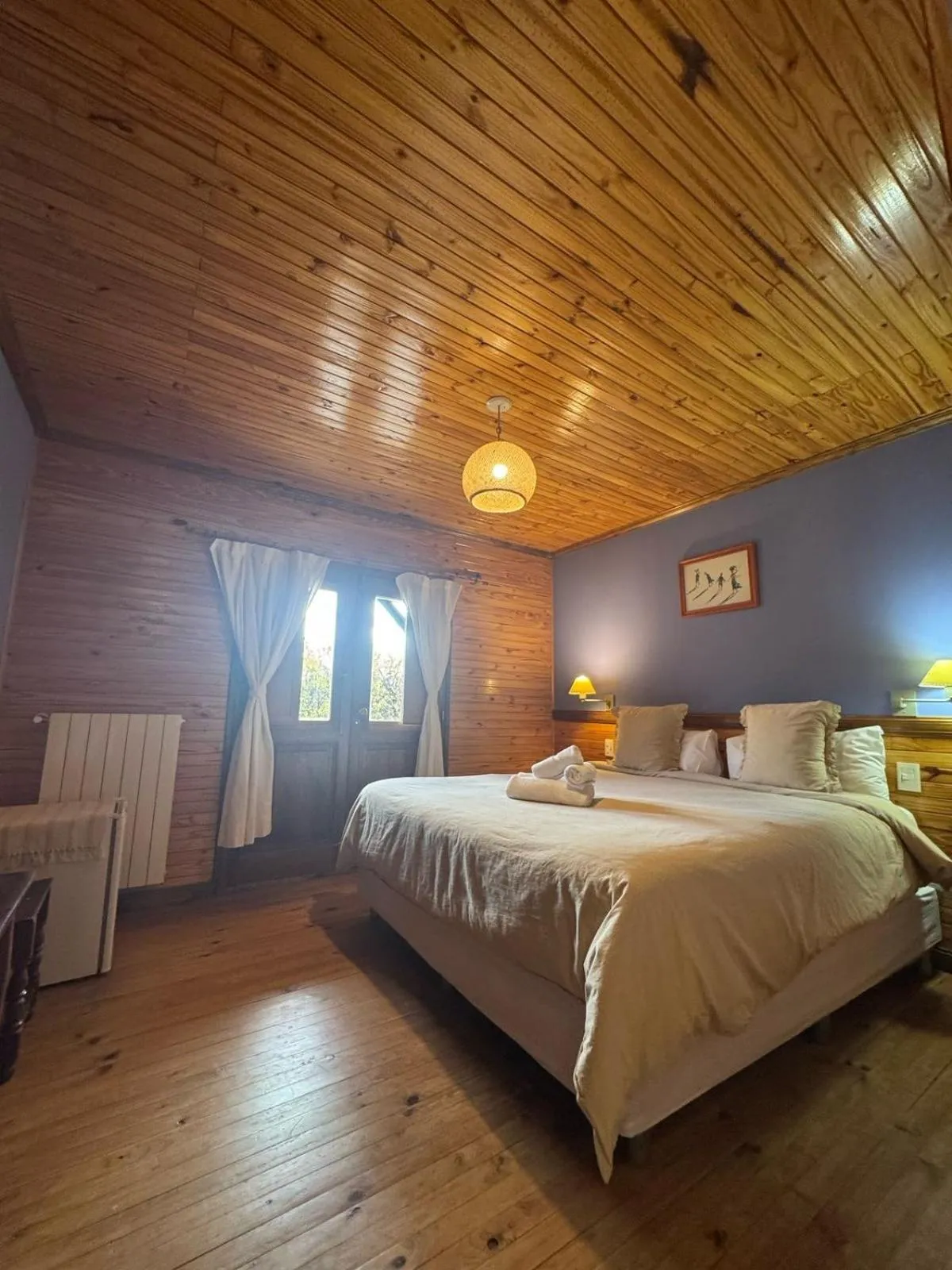 Bed in Hosteria Hainen