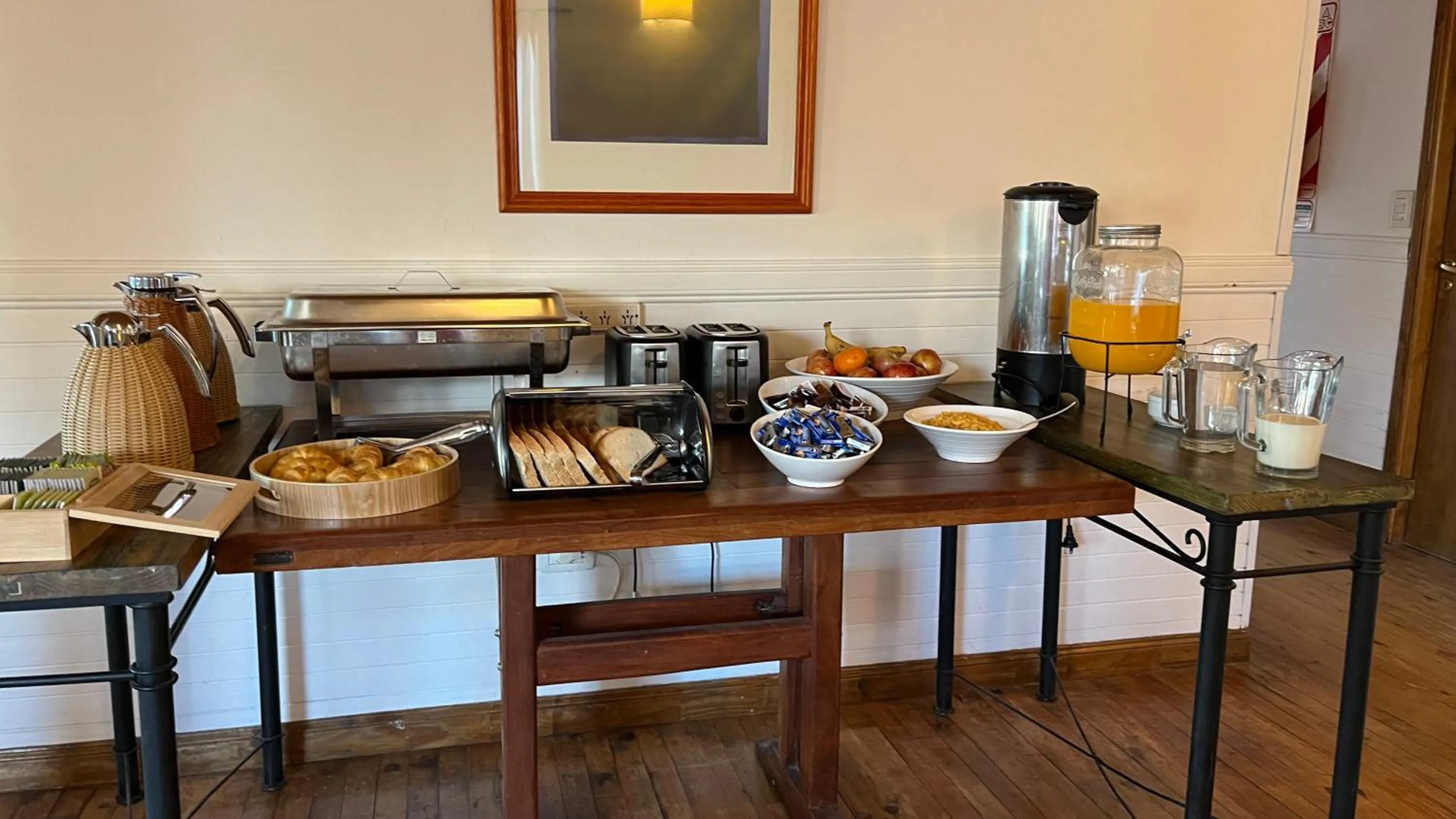 Breakfast in Hosteria Hainen