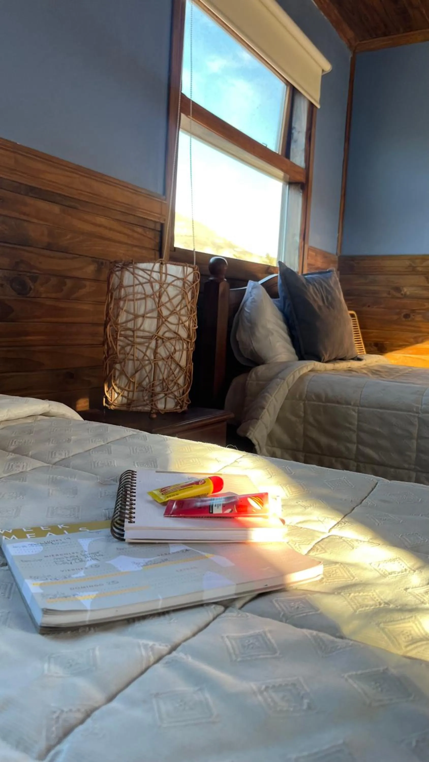 Bed in Hosteria Hainen