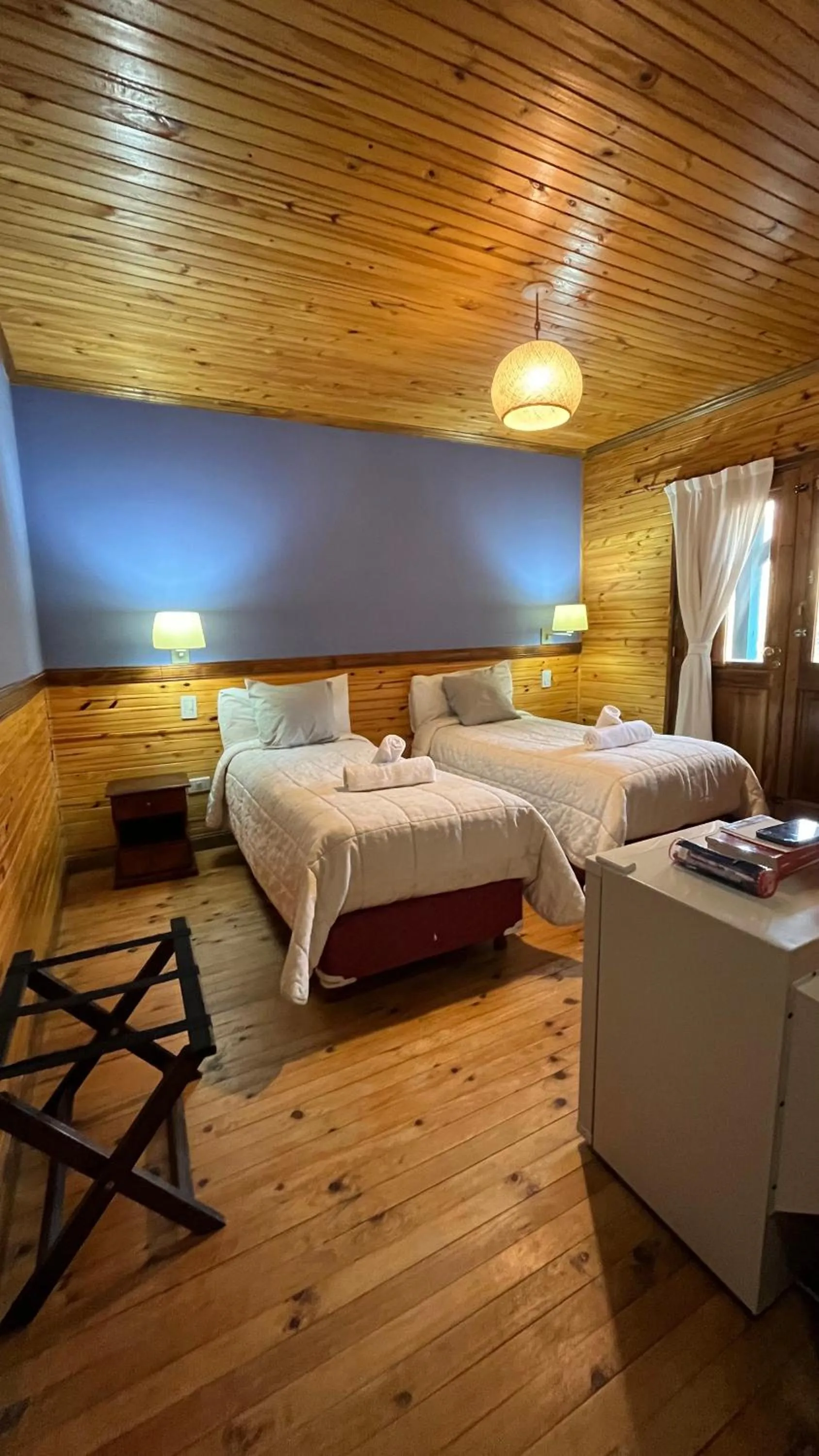 Bed in Hosteria Hainen