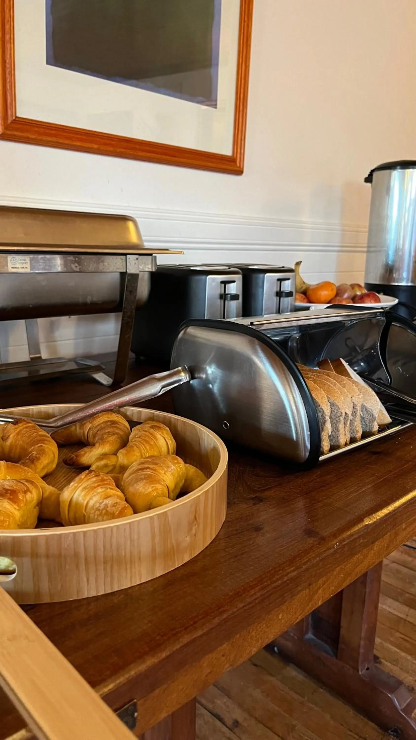 Breakfast in Hosteria Hainen