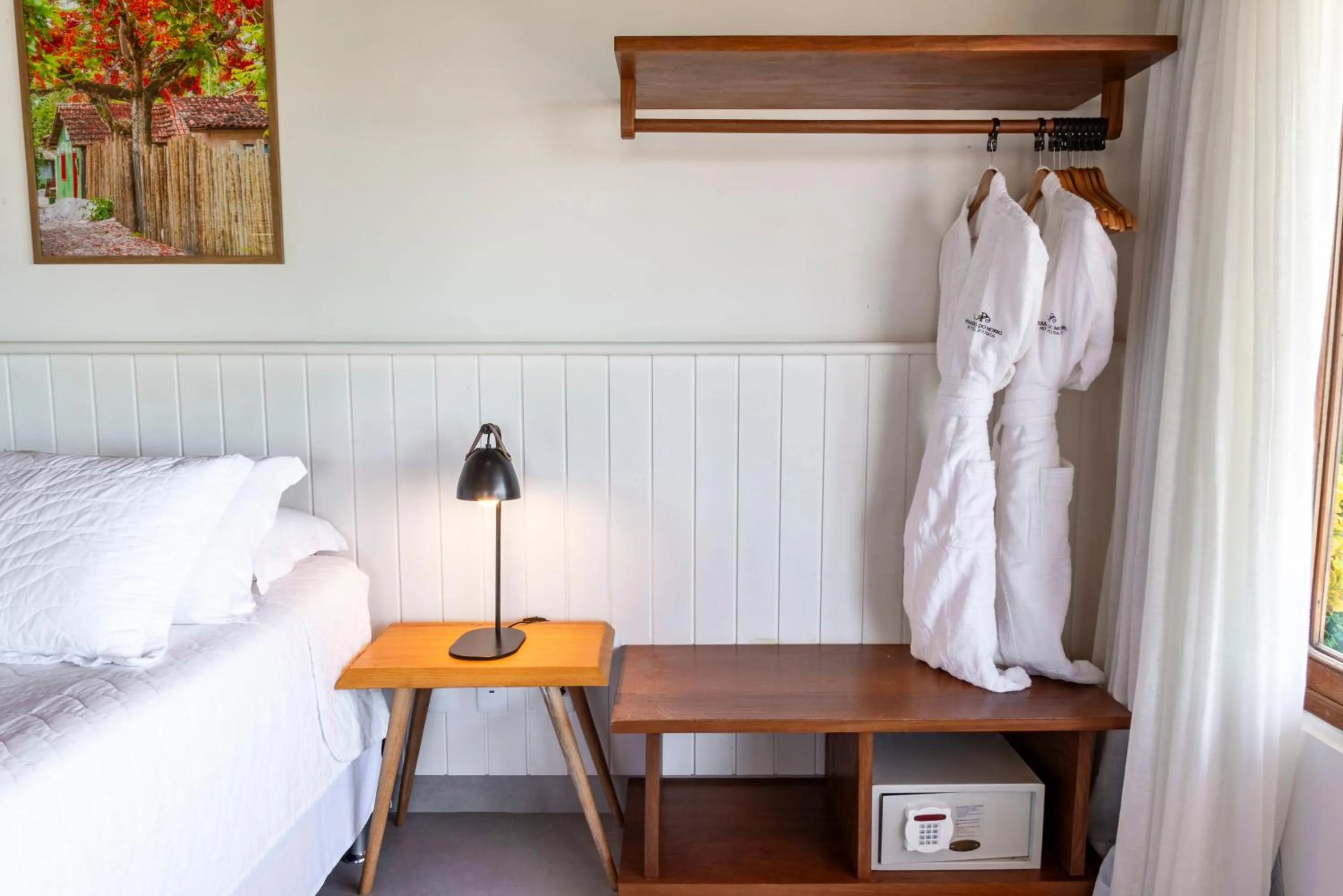 Bedroom, Bed in Hotel Paraiso do Morro