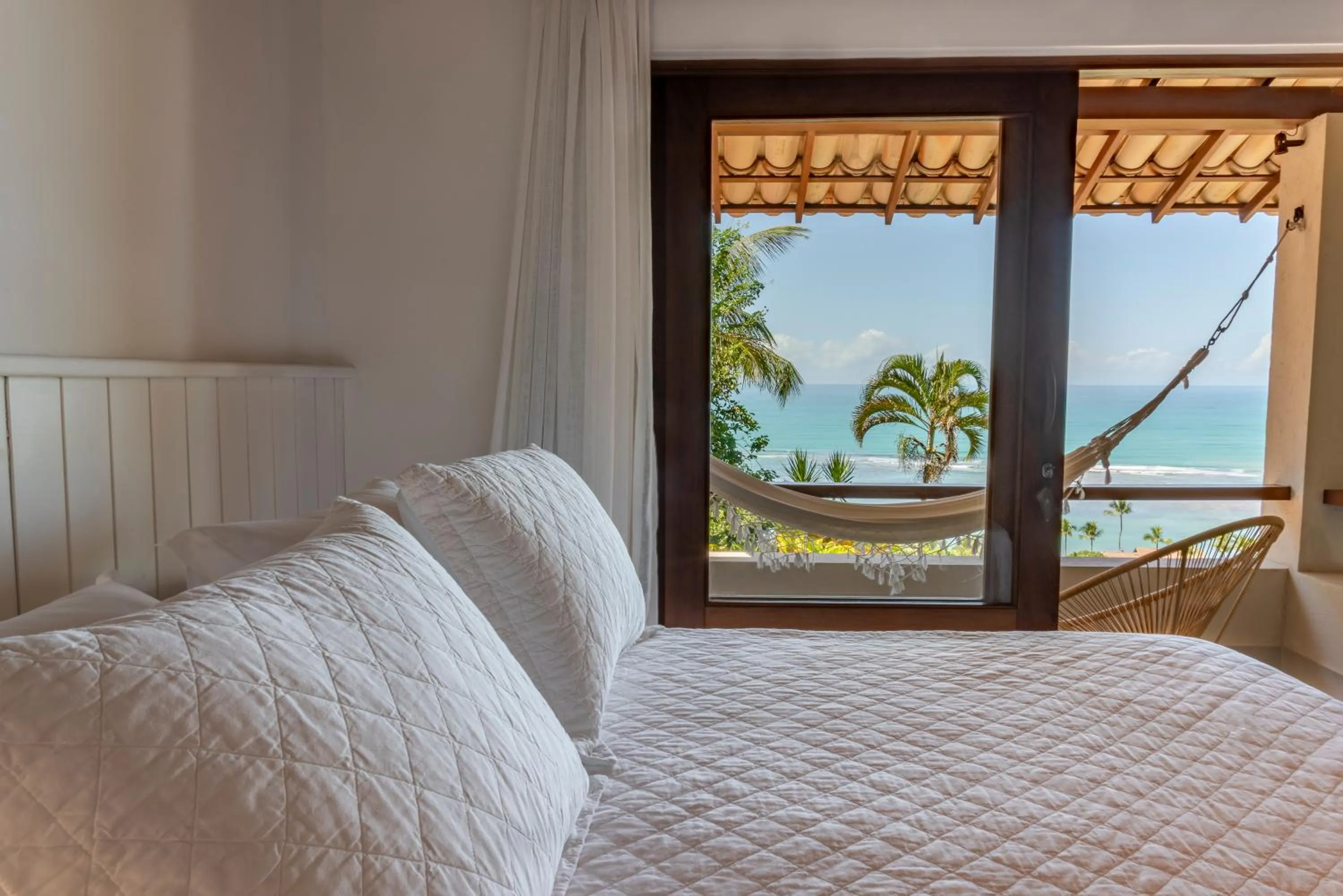 Bedroom, Bed in Hotel Paraiso do Morro