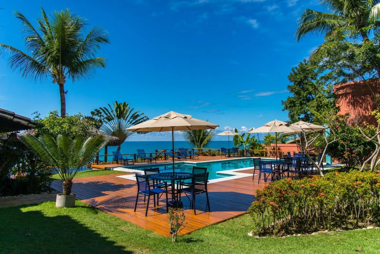 Garden in Hotel Paraiso do Morro