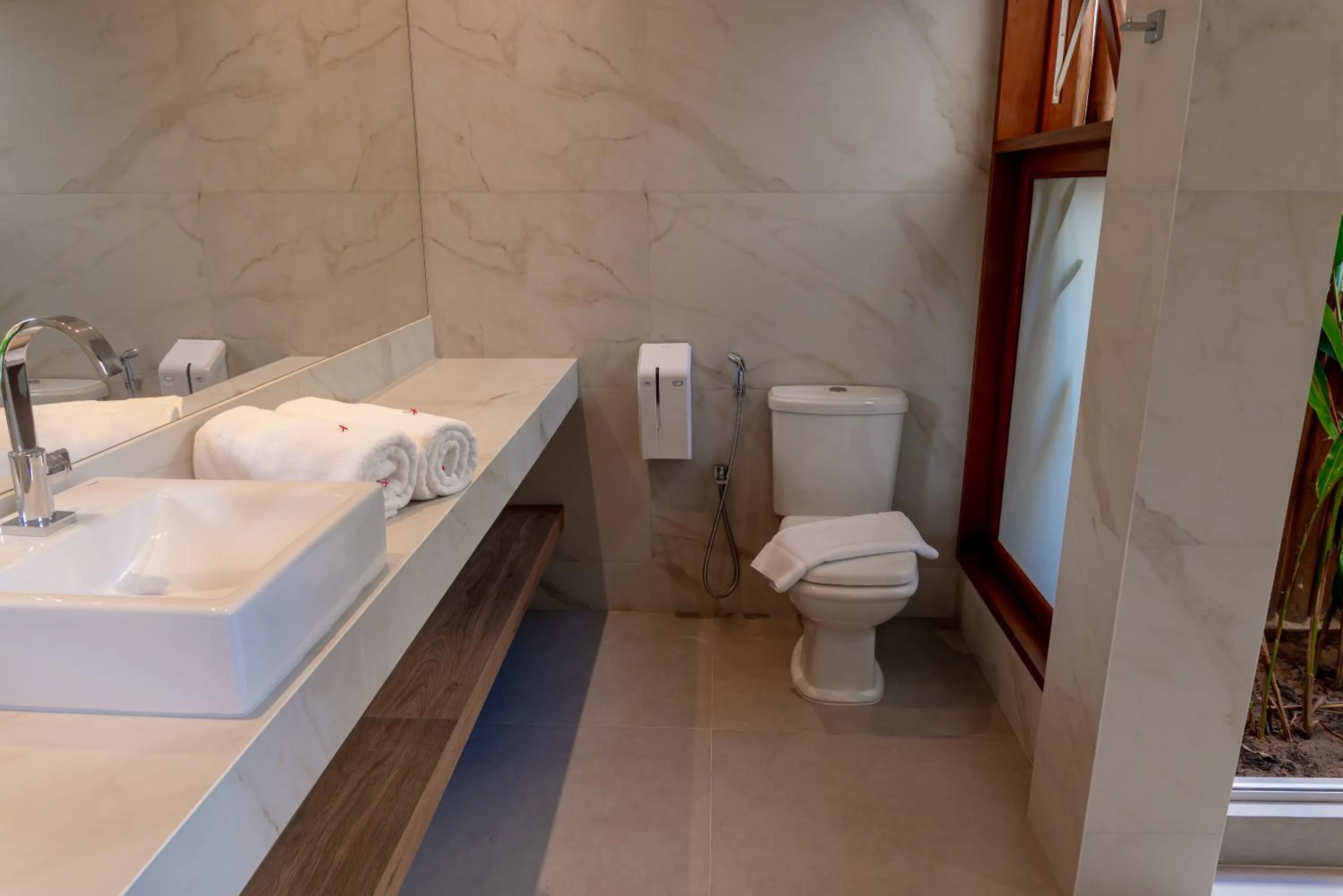 Bathroom in Hotel Paraiso do Morro