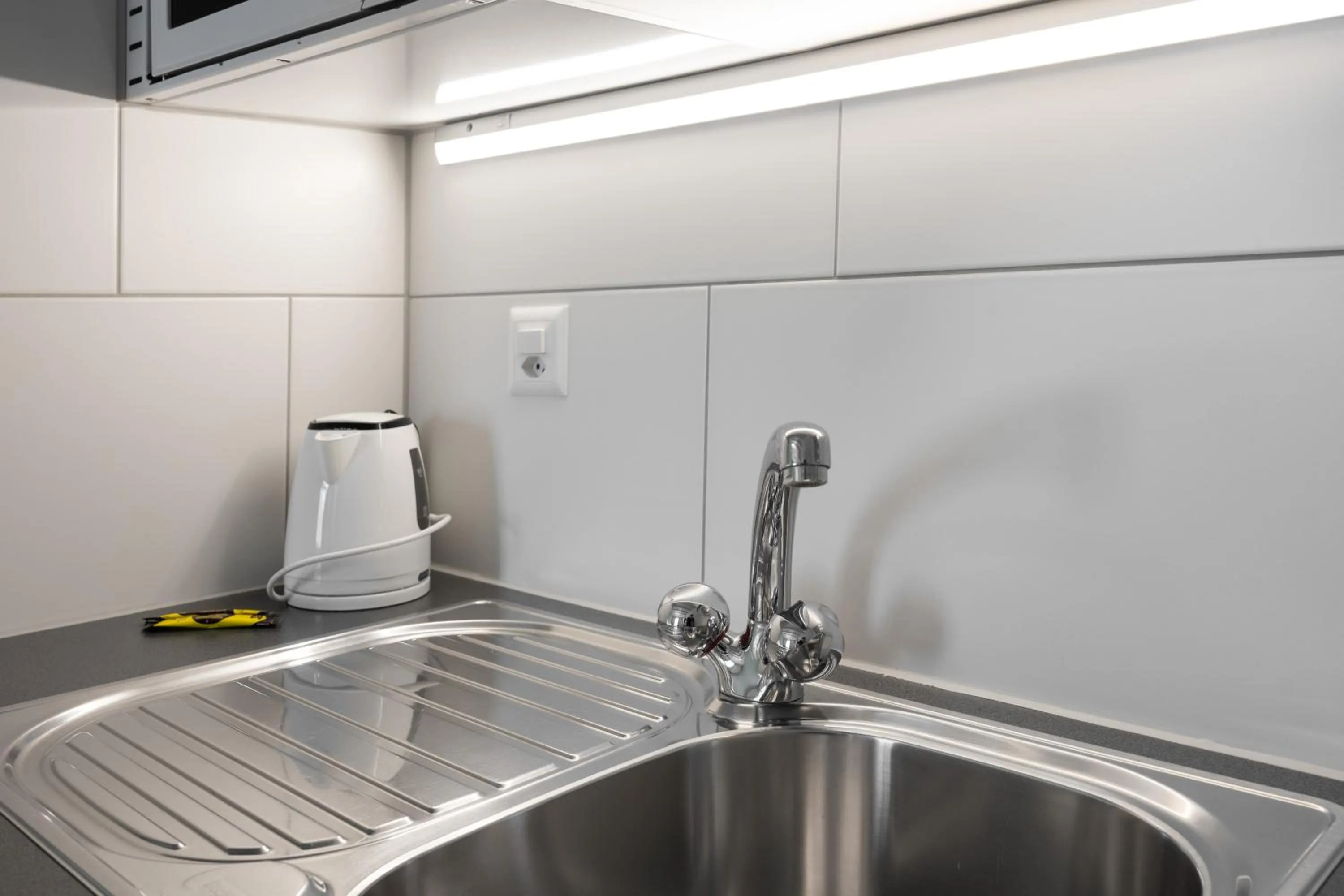 kitchen in Interlaken Apartments