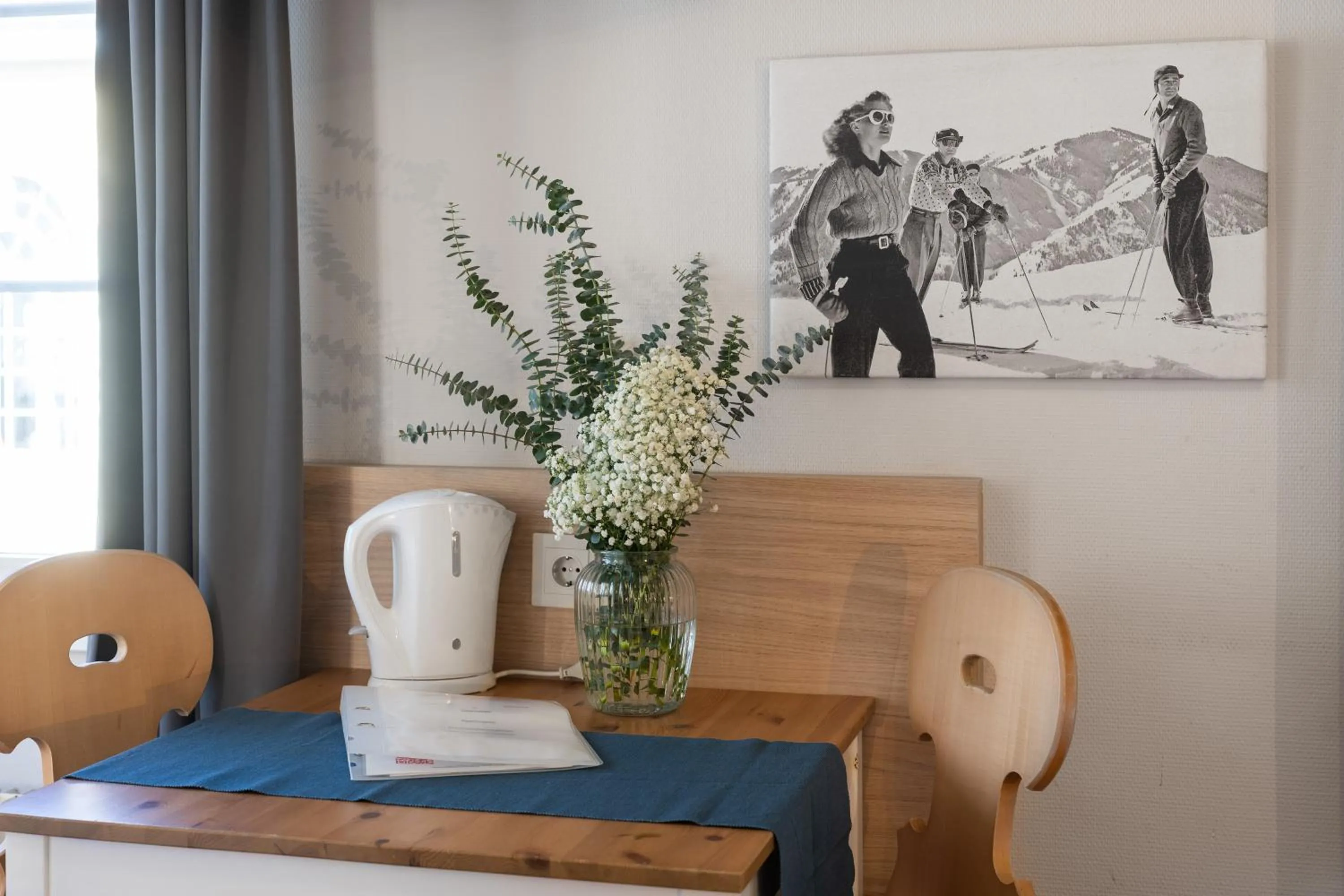 Decorative detail in Interlaken Apartments
