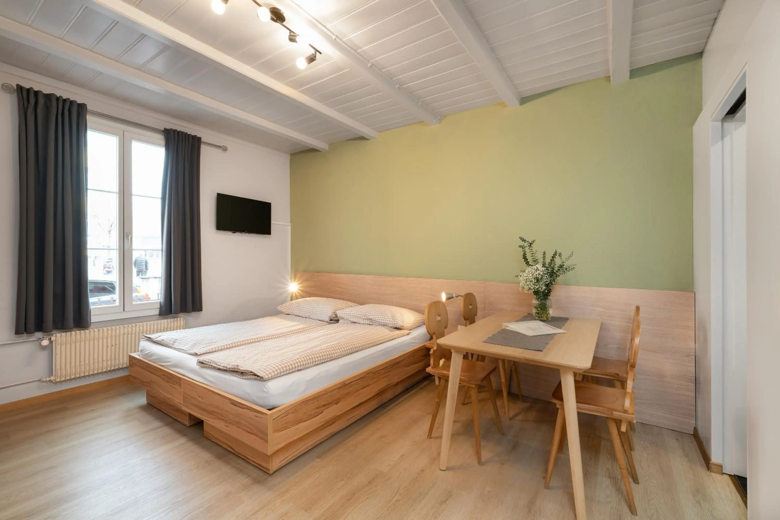 Bed in Interlaken Apartments